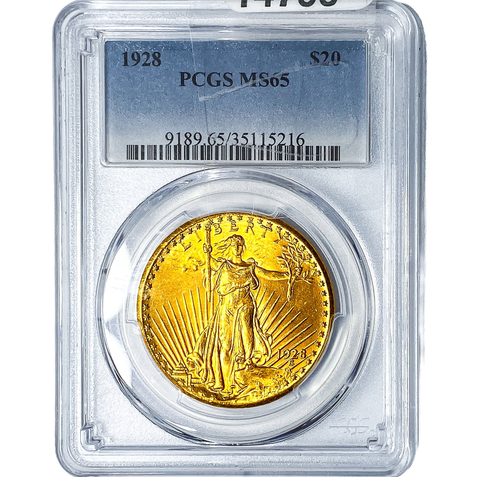 1928 $20 Gold Double Eagle PCGS MS65 (1 of 4)
