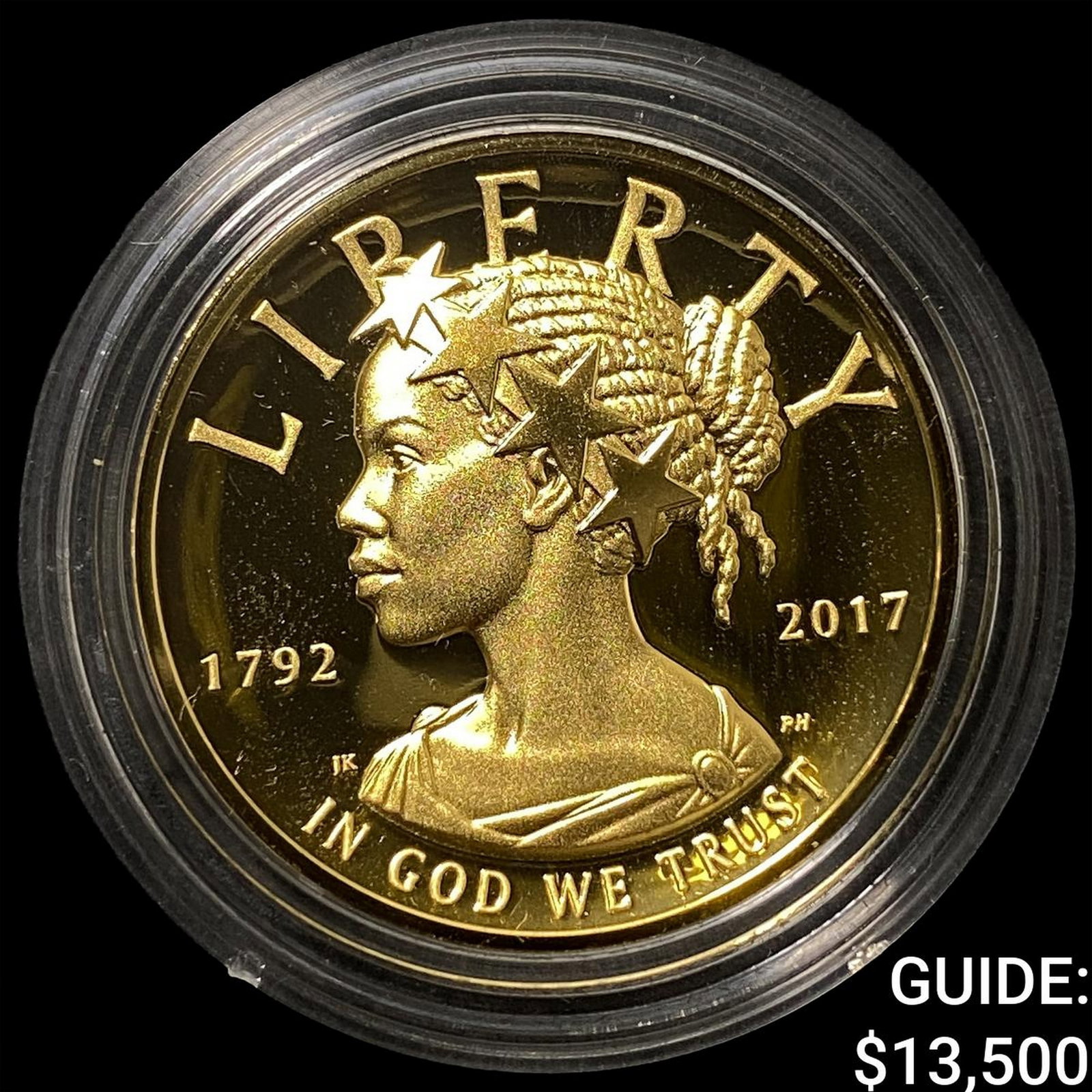 2017 US Mint 1oz Gold $100 Am. Liberty W/Box&Book: 2017 US Mint 1oz Gold $100 Am. Liberty W/Box&Book