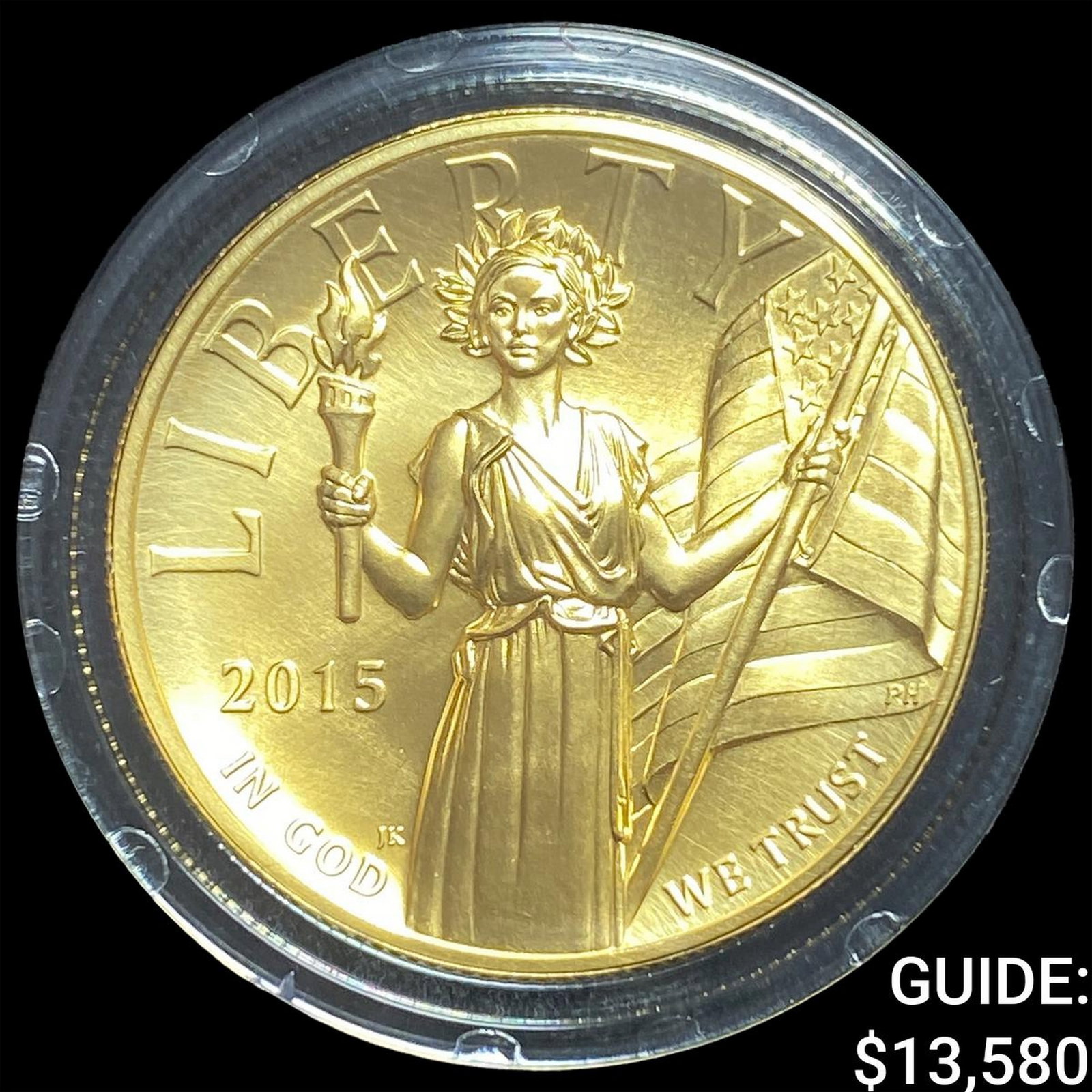 2015 US Mint 1oz Gold $100 American Liberty w/ Box: 2015 US Mint 1oz Gold $100 American Liberty w/ Box