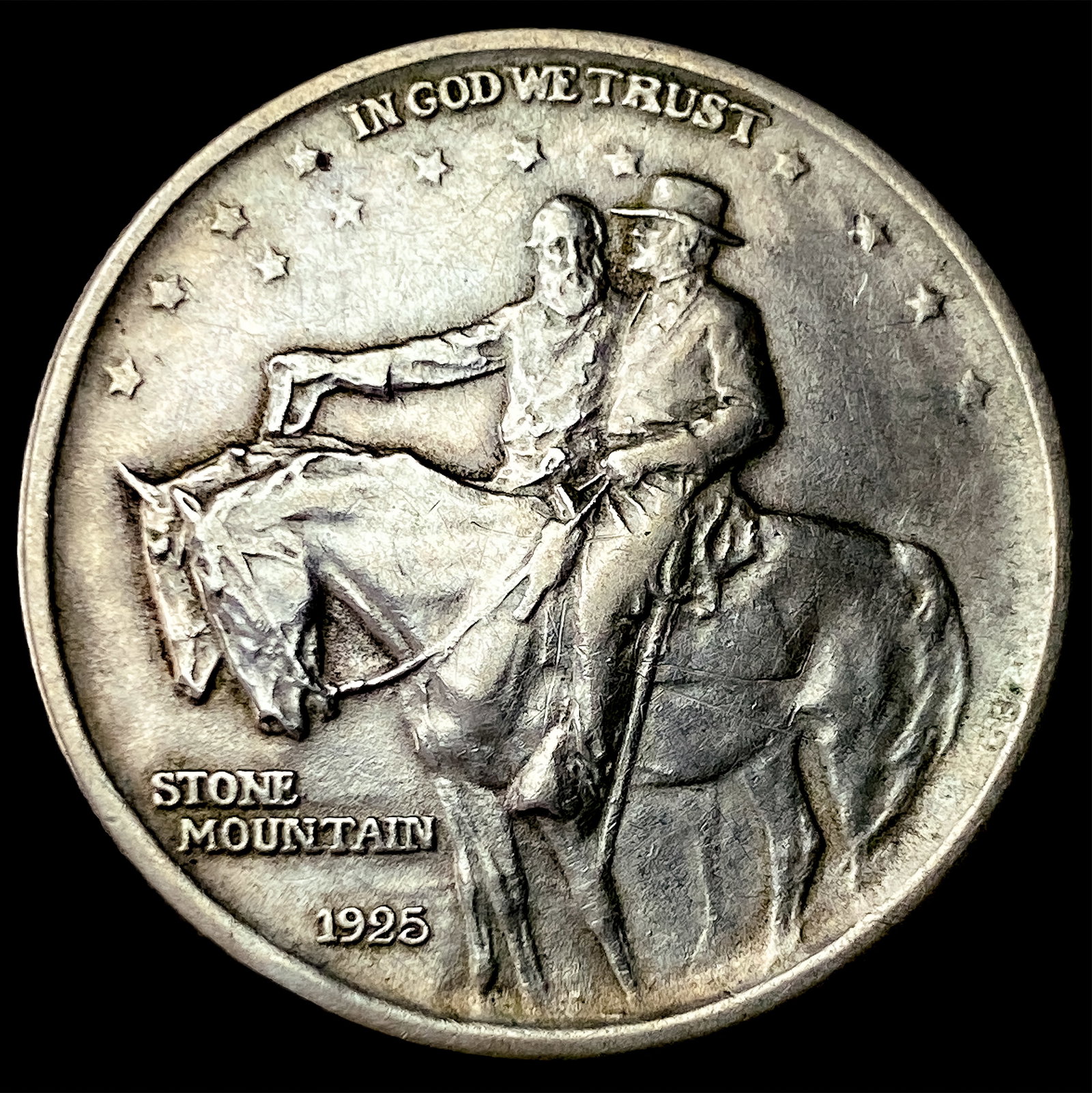 1925 Silver Stone Mountain Half Dollar CHOICE BU: 1925 Silver Stone Mountain Half Dollar CHOICE BU