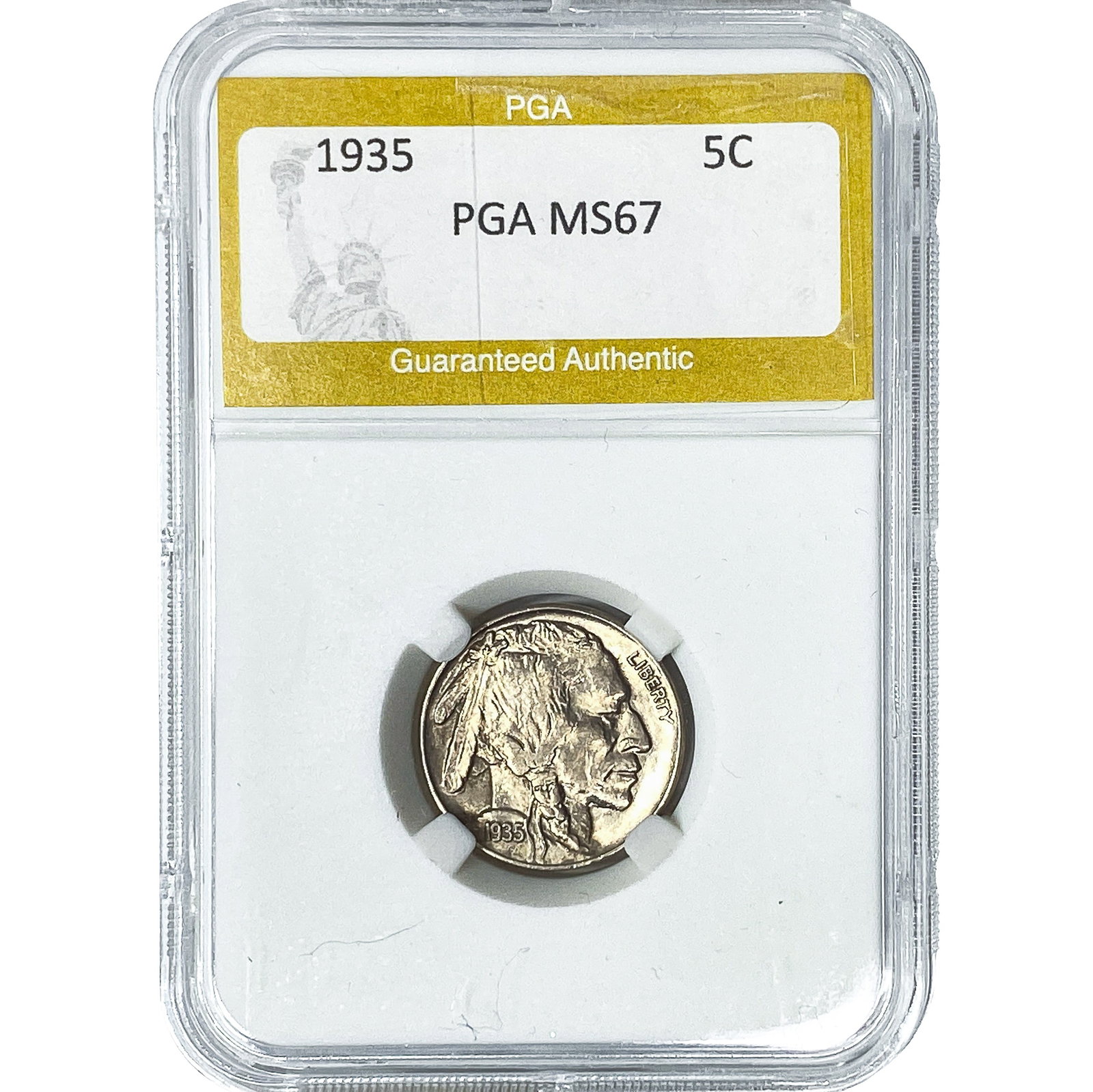 1935 Buffalo Nickel PGA MS67 (1 of 2)
