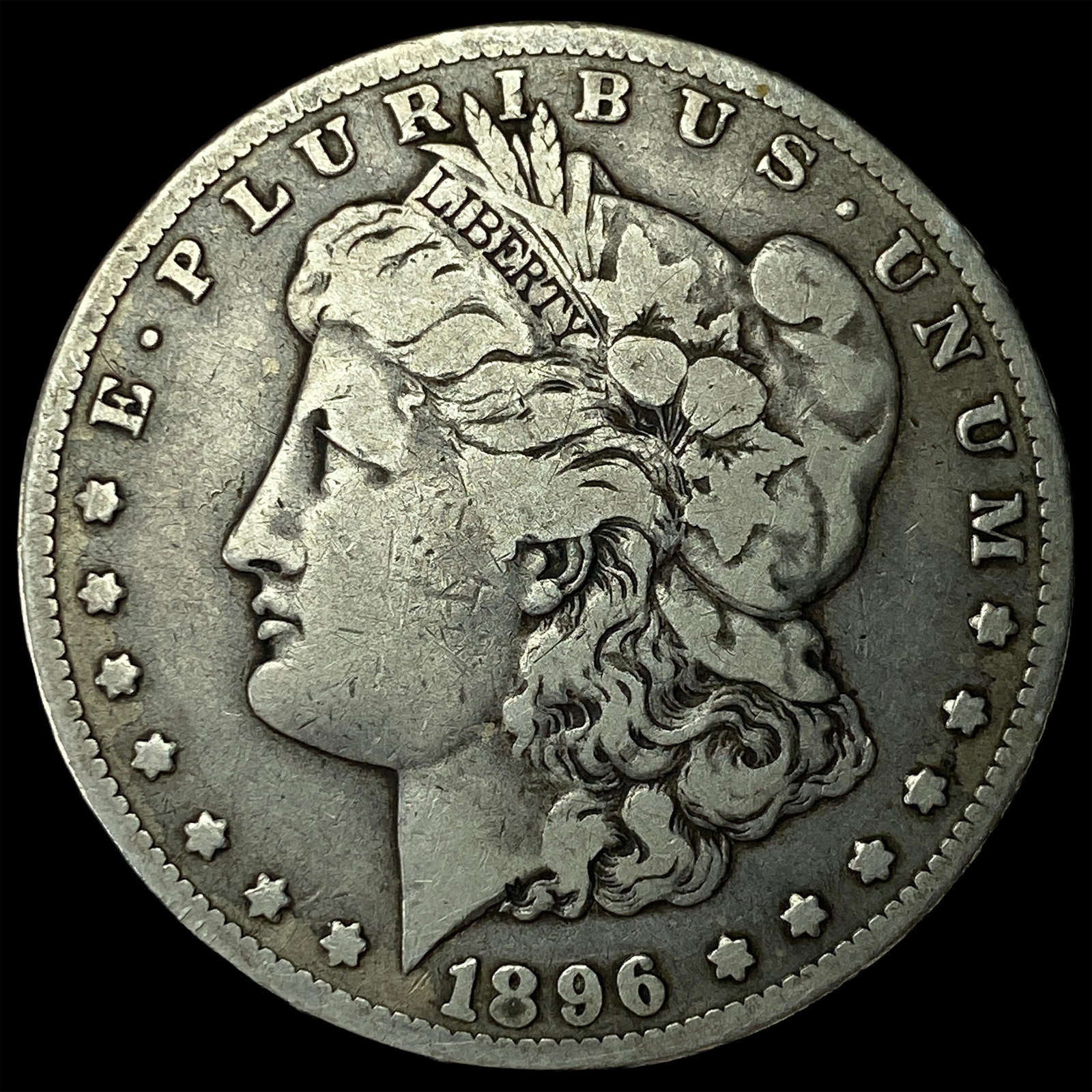 1896-S Silver Morgan Dollar UNCIRCULATED: 1896-S Silver Morgan Dollar UNCIRCULATED