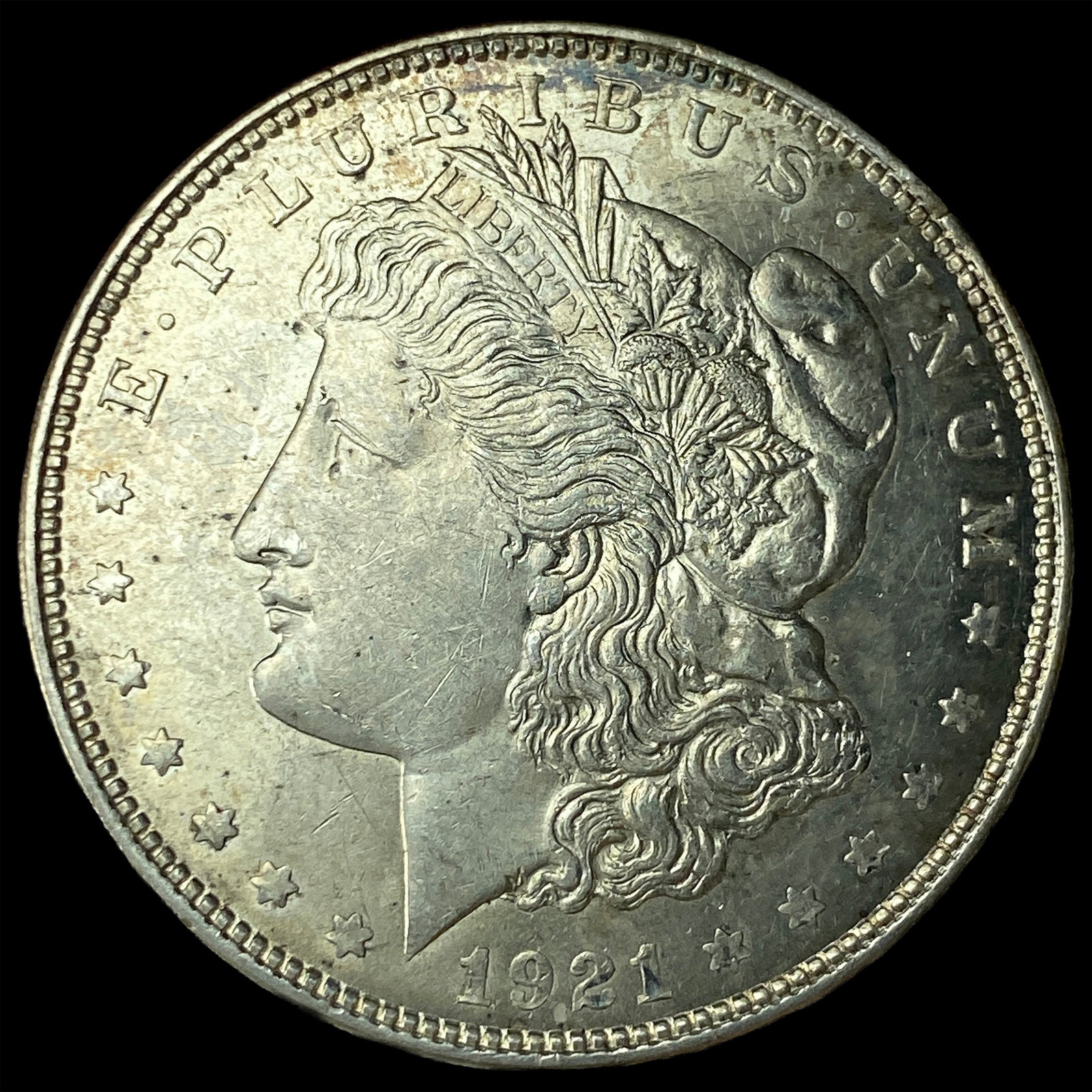 1921 Silver Morgan Dollar UNCIRCULATED: 1921 Silver Morgan Dollar UNCIRCULATED