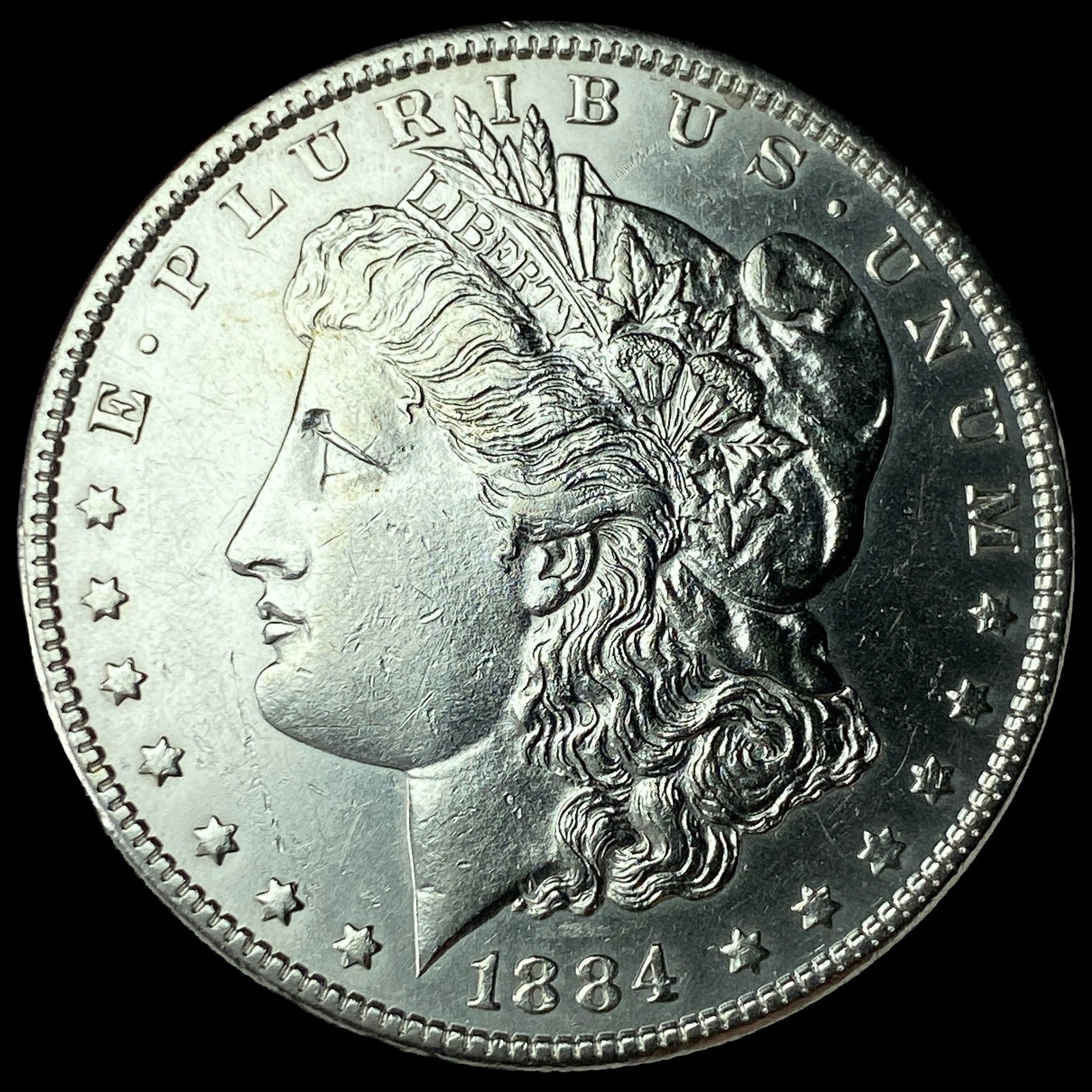 1884 Silver Morgan Dollar UNCIRCULATED: 1884 Silver Morgan Dollar UNCIRCULATED