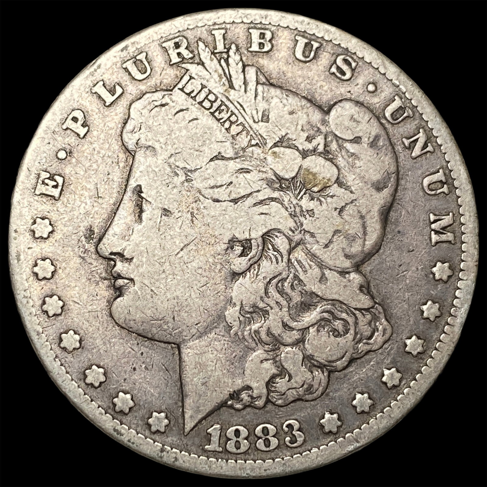 1883-CC Silver Morgan Dollar LIGHTLY CIRCULATED (1 of 2)