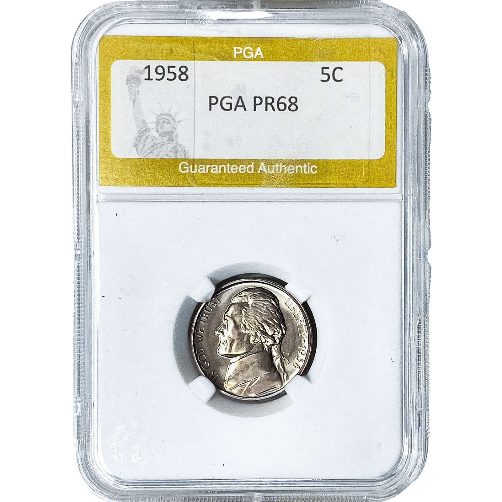 1958 Jefferson Nickel PGA PR68 (1 of 2)