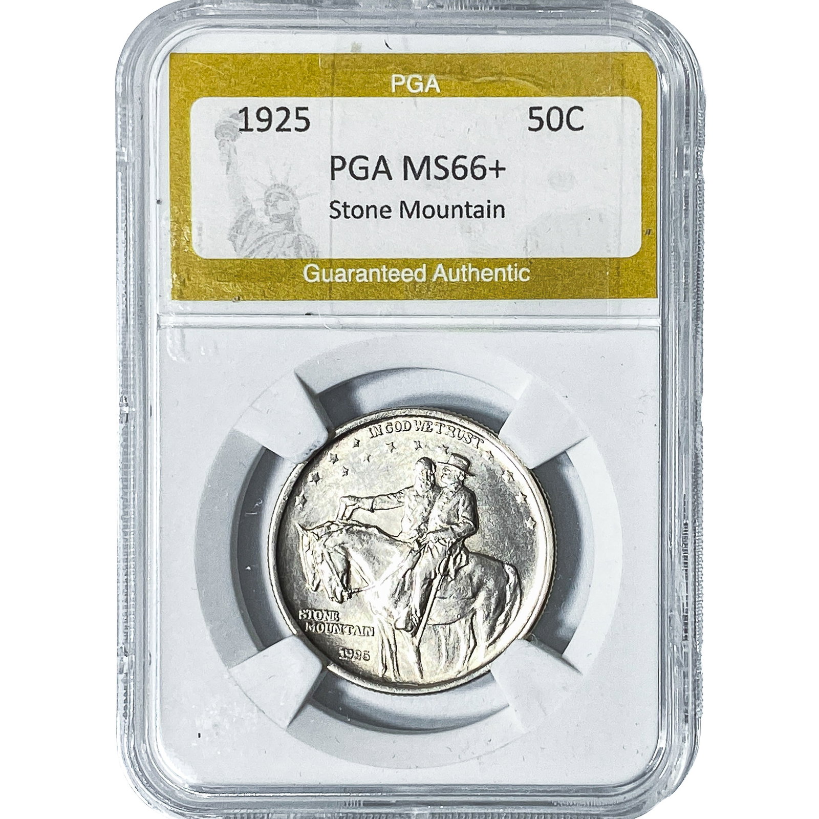 1925 Stone Mountain Half Dollar PGA MS66+ (1 of 2)