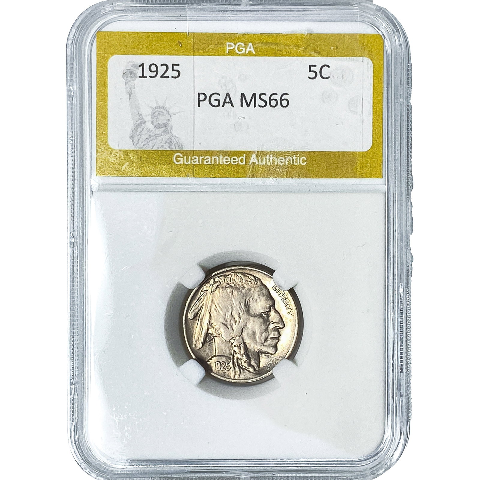 1925 Buffalo Nickel PGA MS66 (1 of 2)