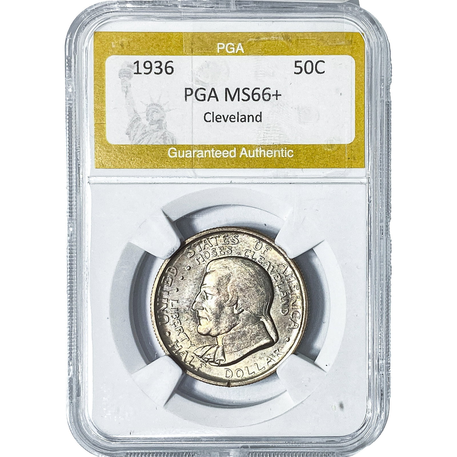 1936 Cleveland Half Dollar PGA MS66+ (1 of 2)