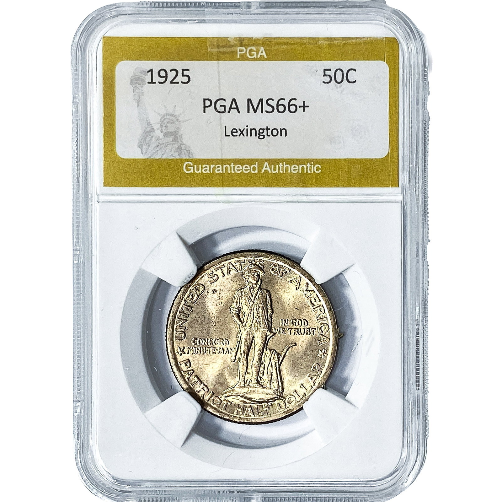 1925 Lexington Half Dollar PGA MS66+ (1 of 2)