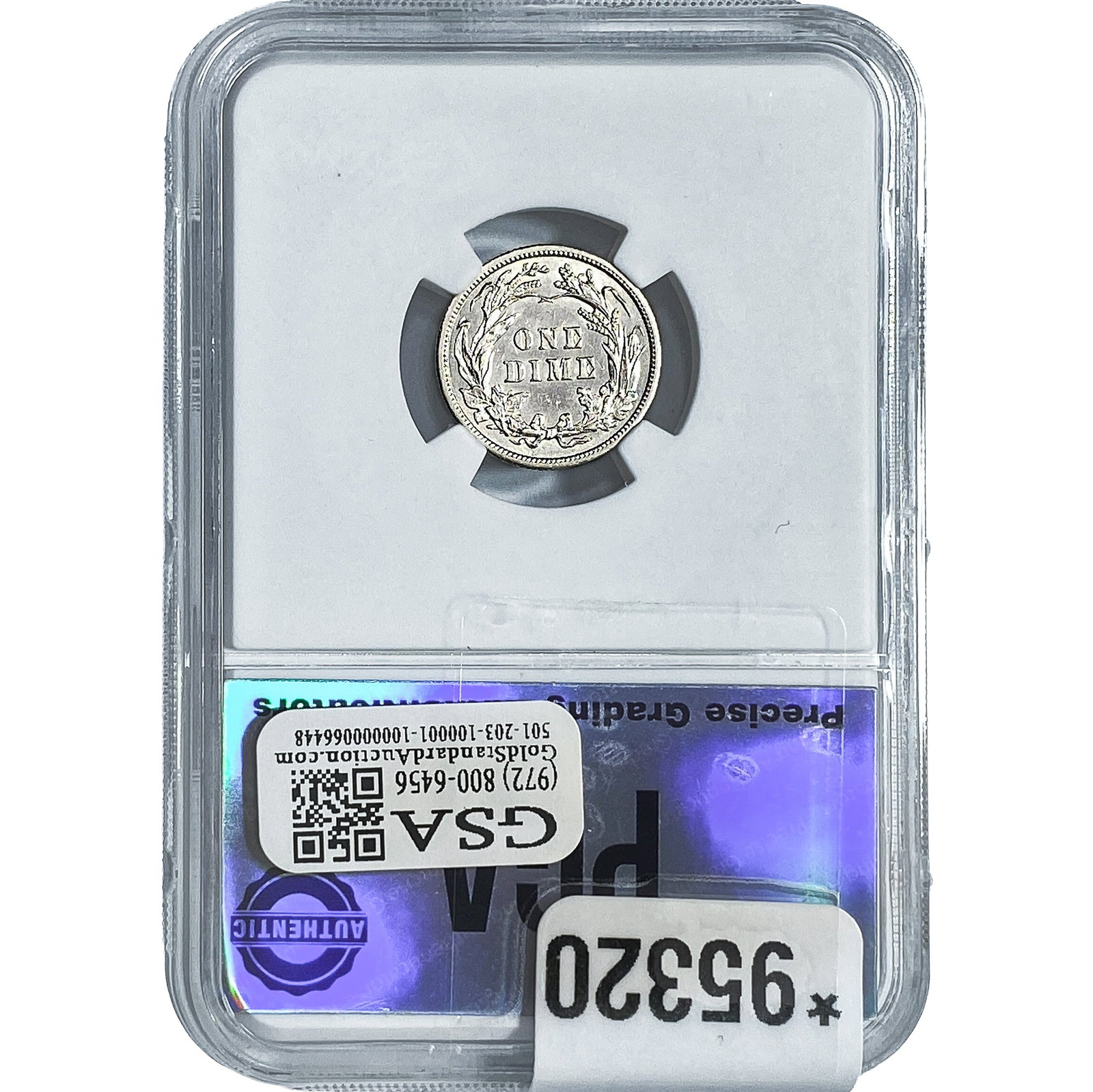 1908 Barber Dime PGA MS66 - 2