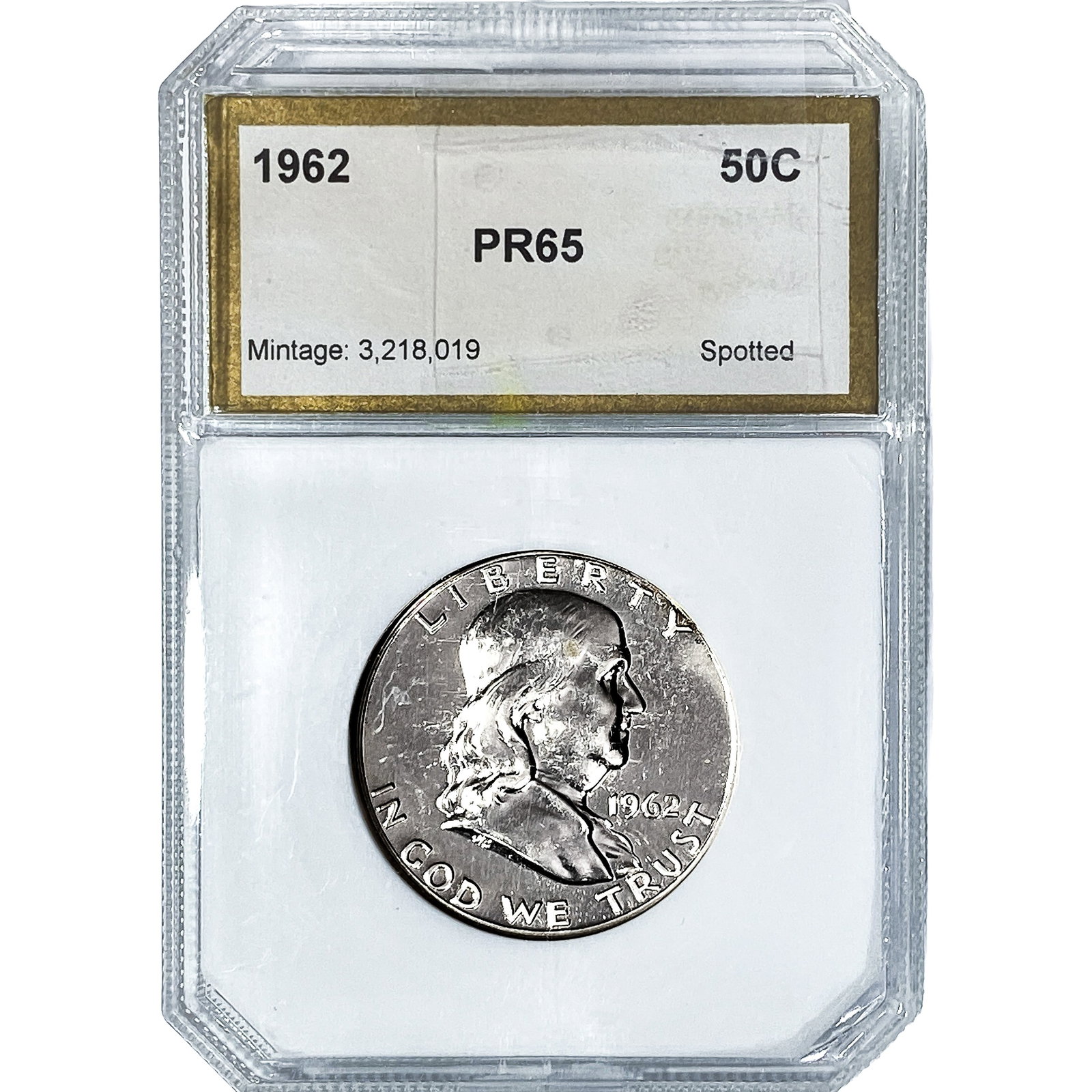 1962 Franklin Half Dollar PGA PR65 (1 of 2)