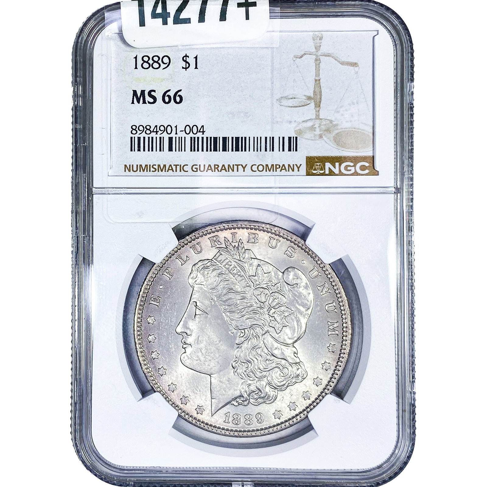 1889 Morgan Silver Dollar NGC MS66 (1 of 4)