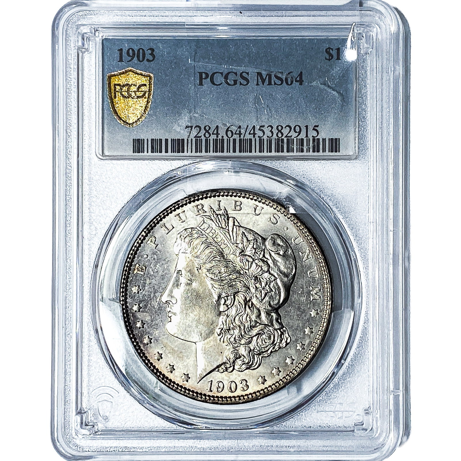 1903 Morgan Silver Dollar PCGS MS64: 1903 Morgan Silver Dollar PCGS MS64