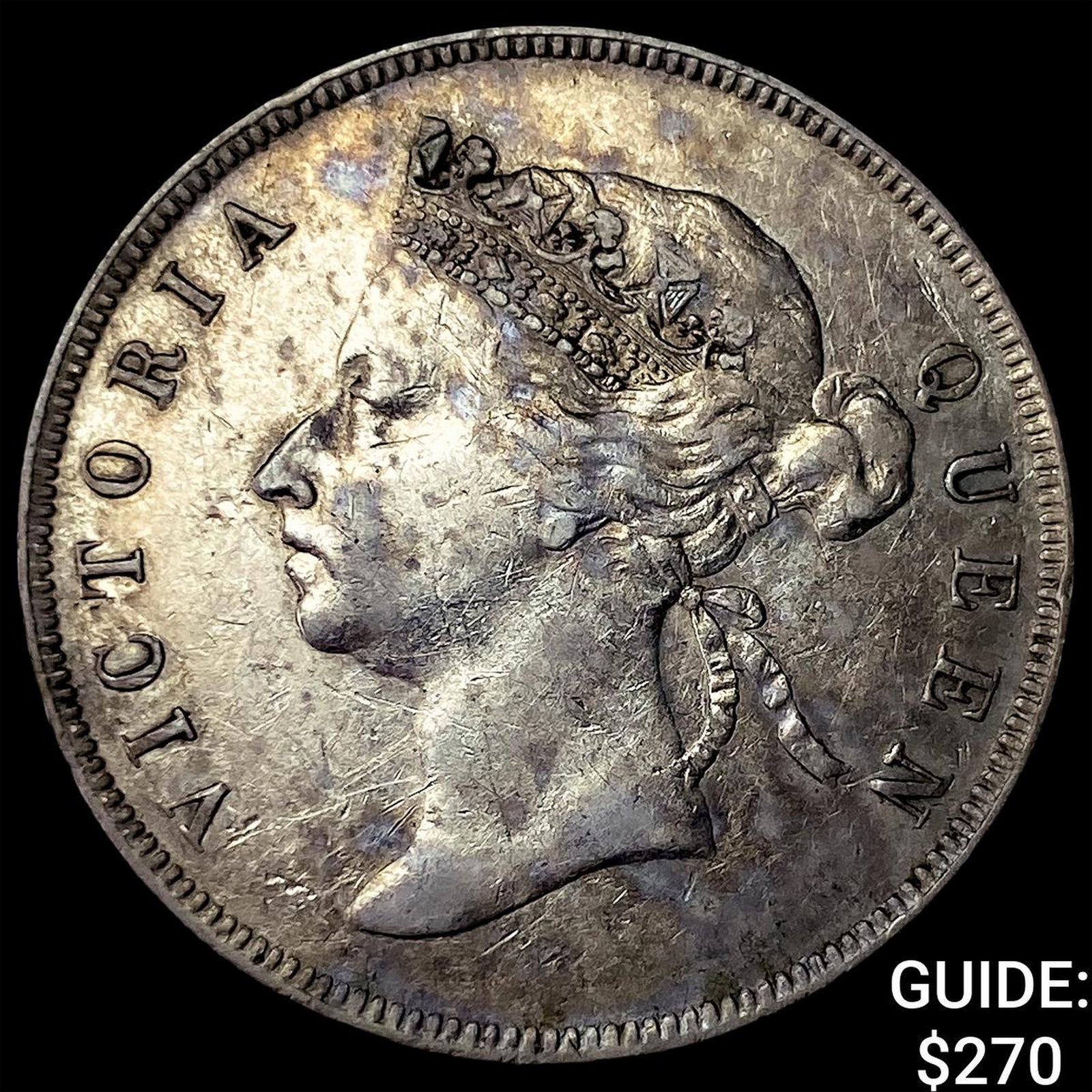 1895 British Honduras Silver 50 Cents HIGH GRADE: 1895 British Honduras Silver 50 Cents HIGH GRADE