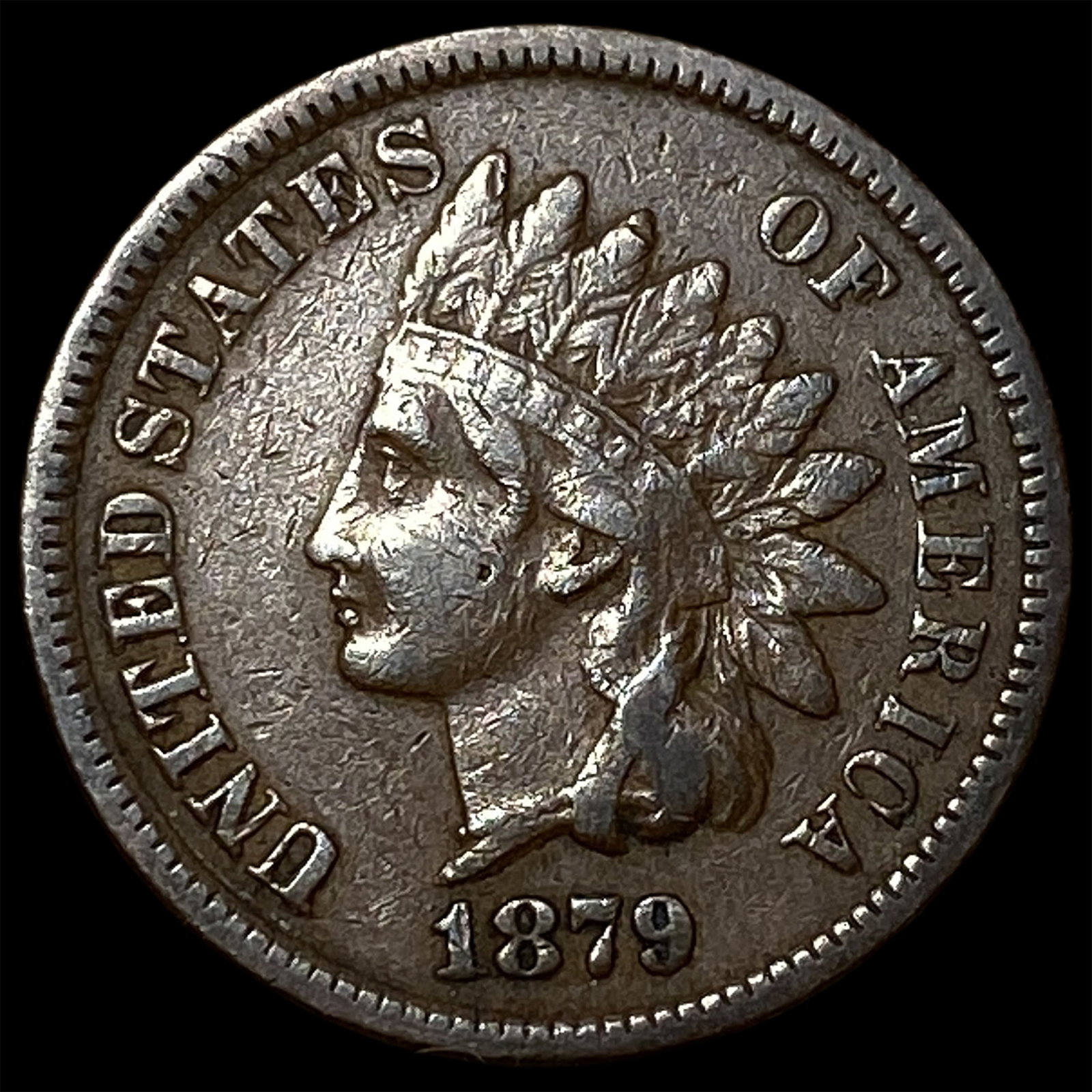 1879 Indian Head Cent CLOSELY UNCIRCULATED: 1879 Indian Head Cent CLOSELY UNCIRCULATED