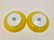 PAIR OF YONGZHENG MARK YELLOW GLAZED PLATES - 4