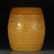 A Chinese Yellow Glazed Peach Piercing Porcelain Drum