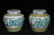 A Chinese Blue and White Floral Porcelain Caddy