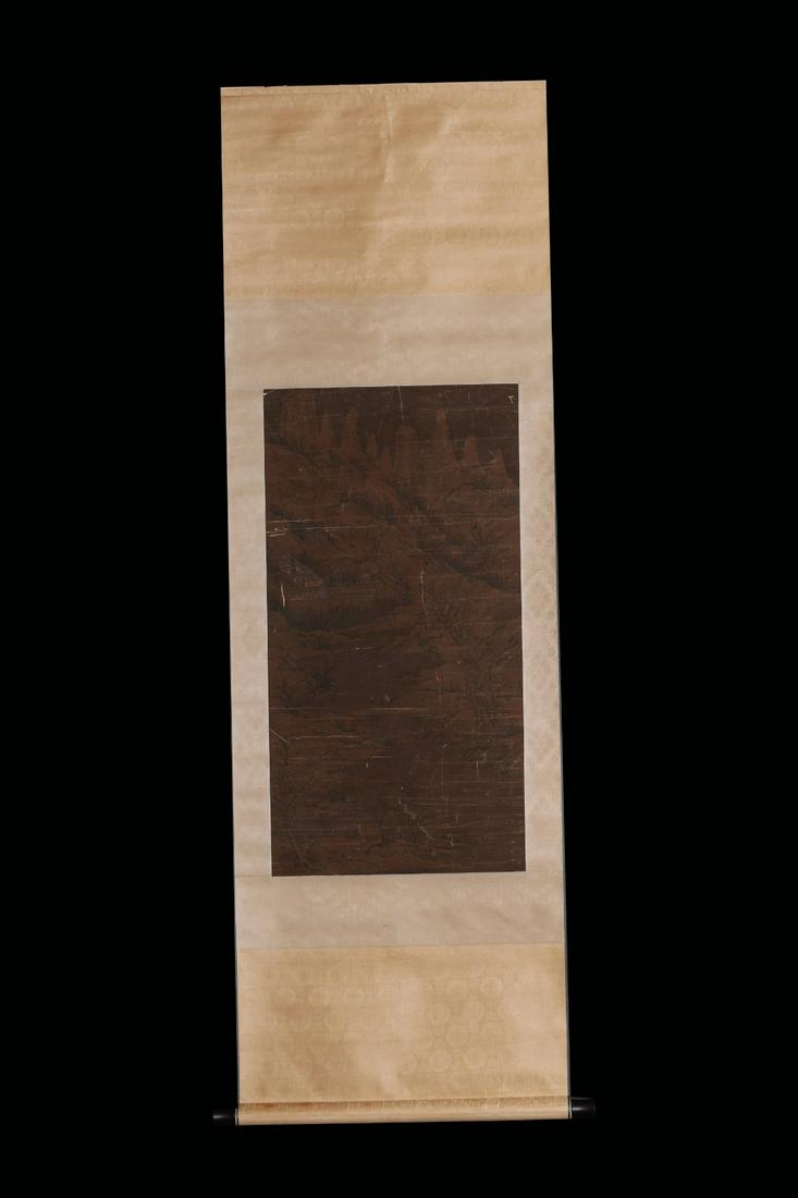 Chinese Painting Of Landscape, Wang Wei Mark: Length: 85cm; Width: 44.5cm