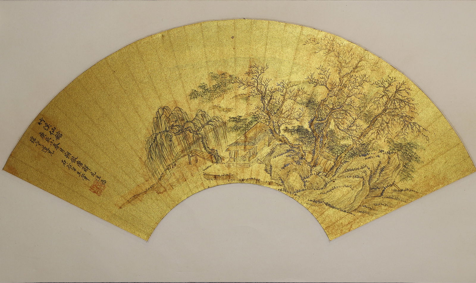 Wang Hui, Mark Paper Mirror Core: Height 19 Width 55cm