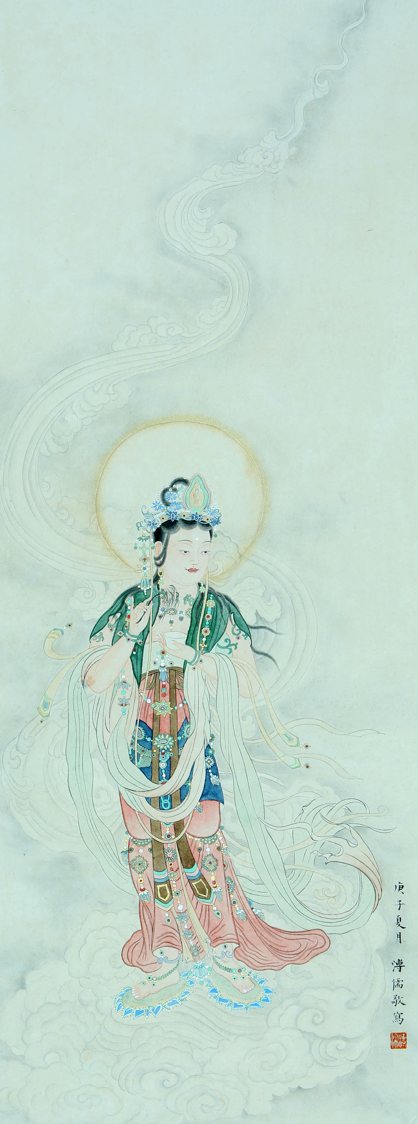 Pu Ru mark Buddha statue: 76??28