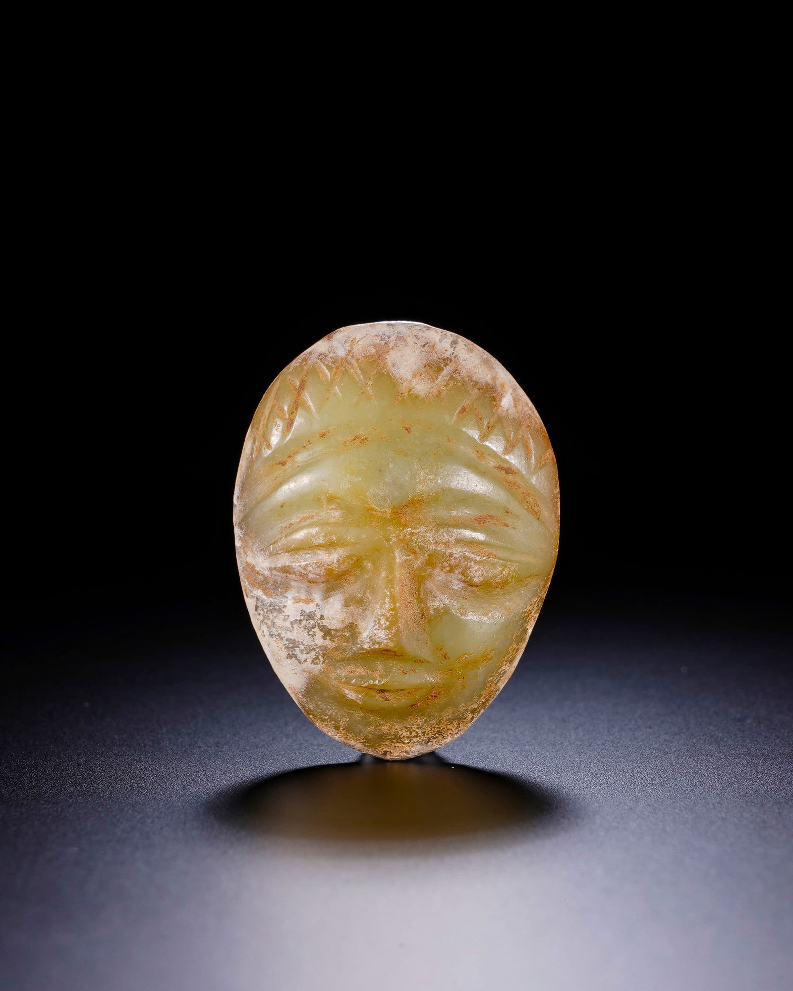 Hongshan huangyuren noodles: L:3.5cm H:4.6cm