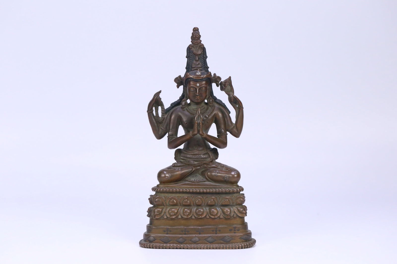 Early Tibetan Alloy Bronze Buddha Statue (1 of 1)