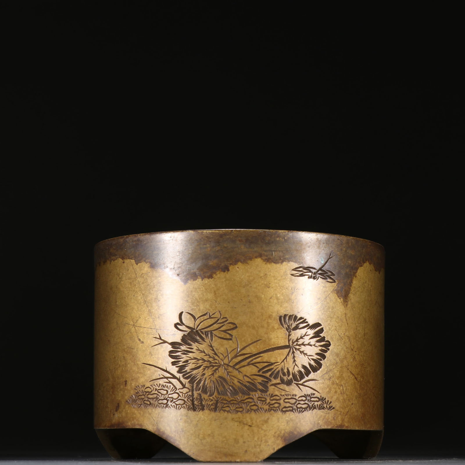 Xuande-style Copper Incense Burner (1 of 4)