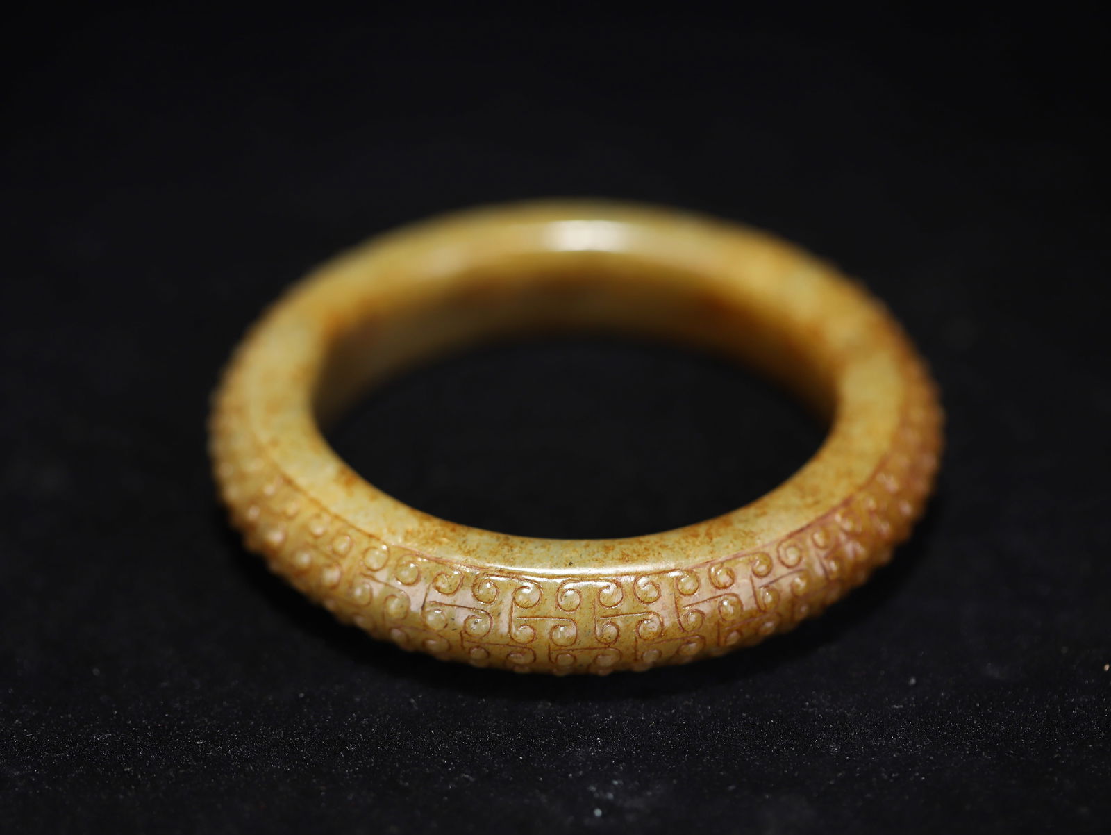 Warring States and Han Dynasty Style Jade Bracelet (1 of 1)