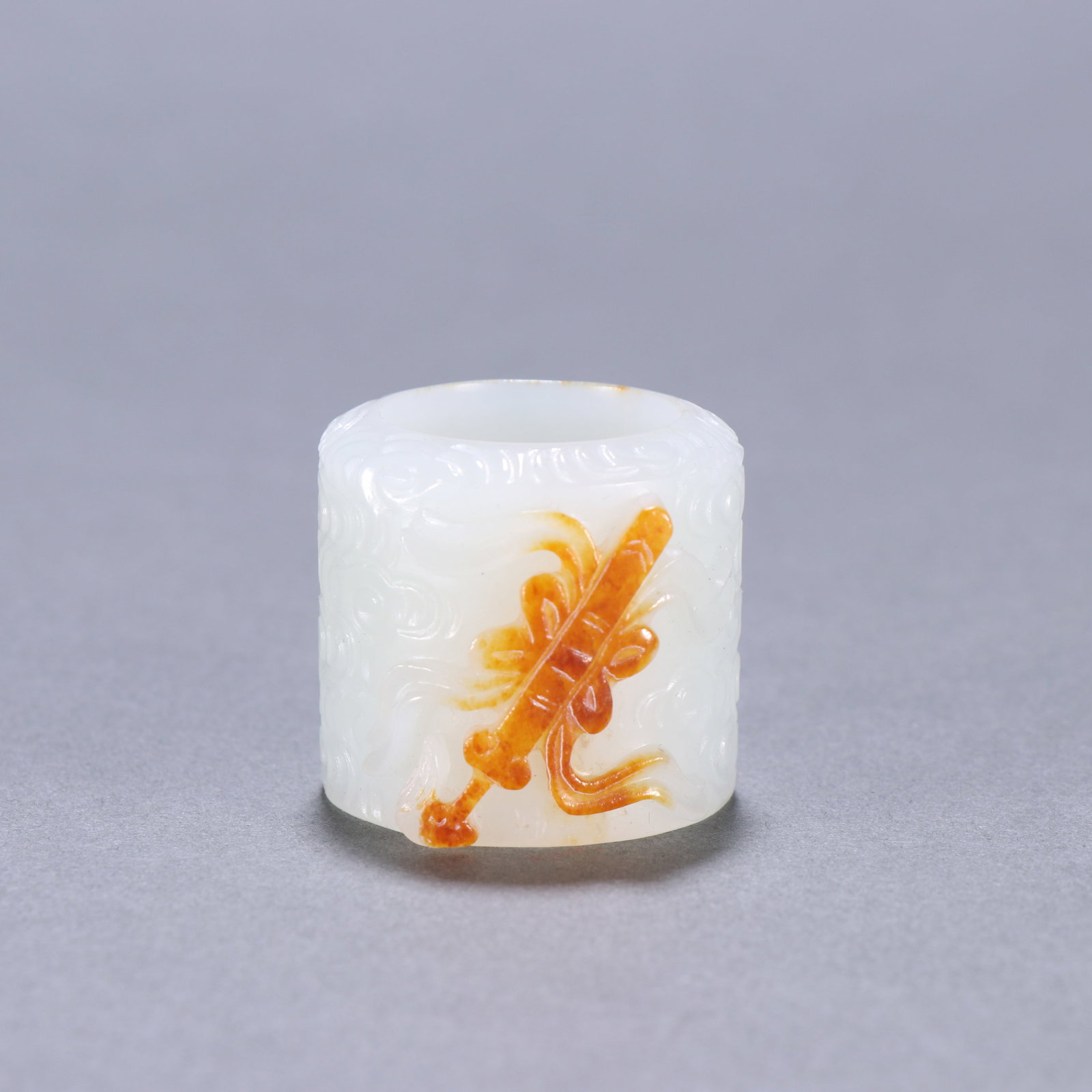 Hotan Jade Ring in Qing Dynasty (1 of 1)