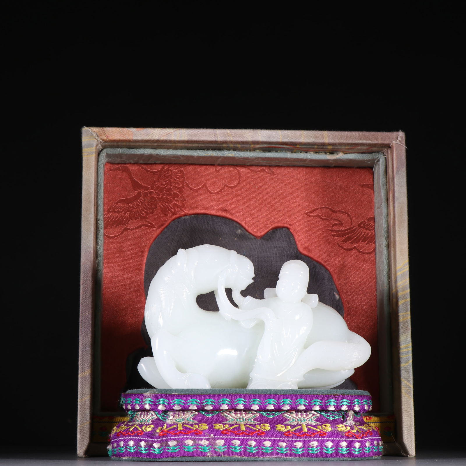 Qing Dynasty Hetian Jade Ornament (1 of 1)