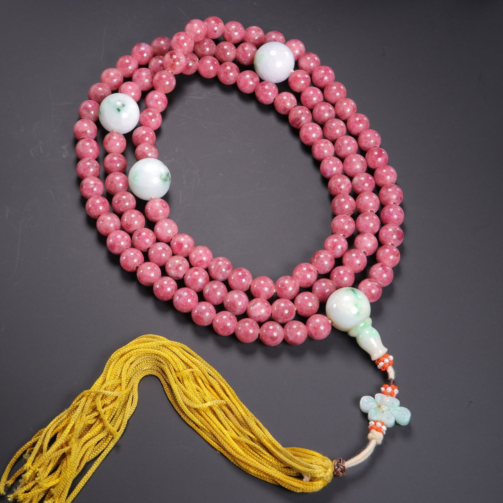 108 Buddhist beads of Qing Dynasty tourmaline (1 of 1)