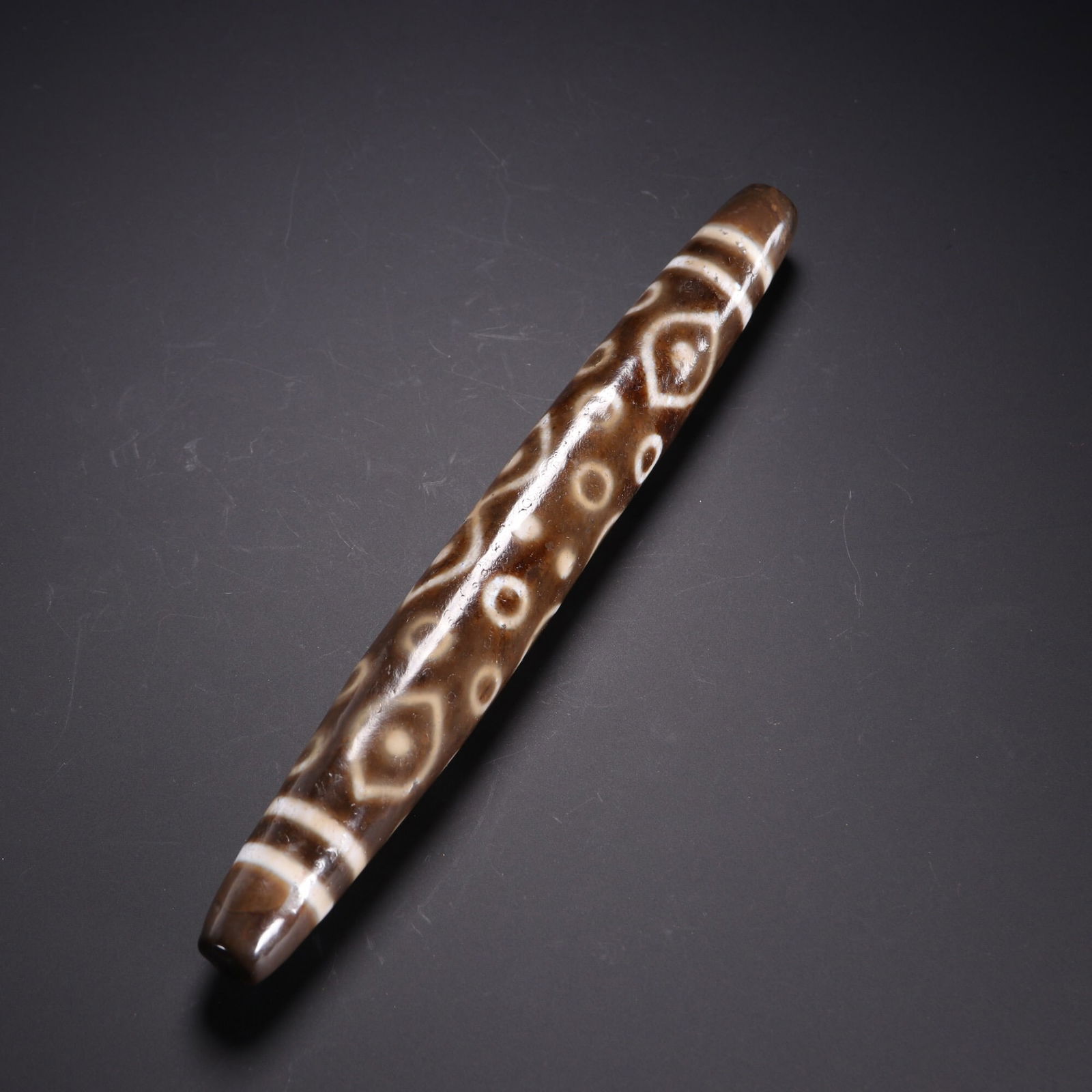 Tibetan agate multi eyed bead supply (1 of 1)