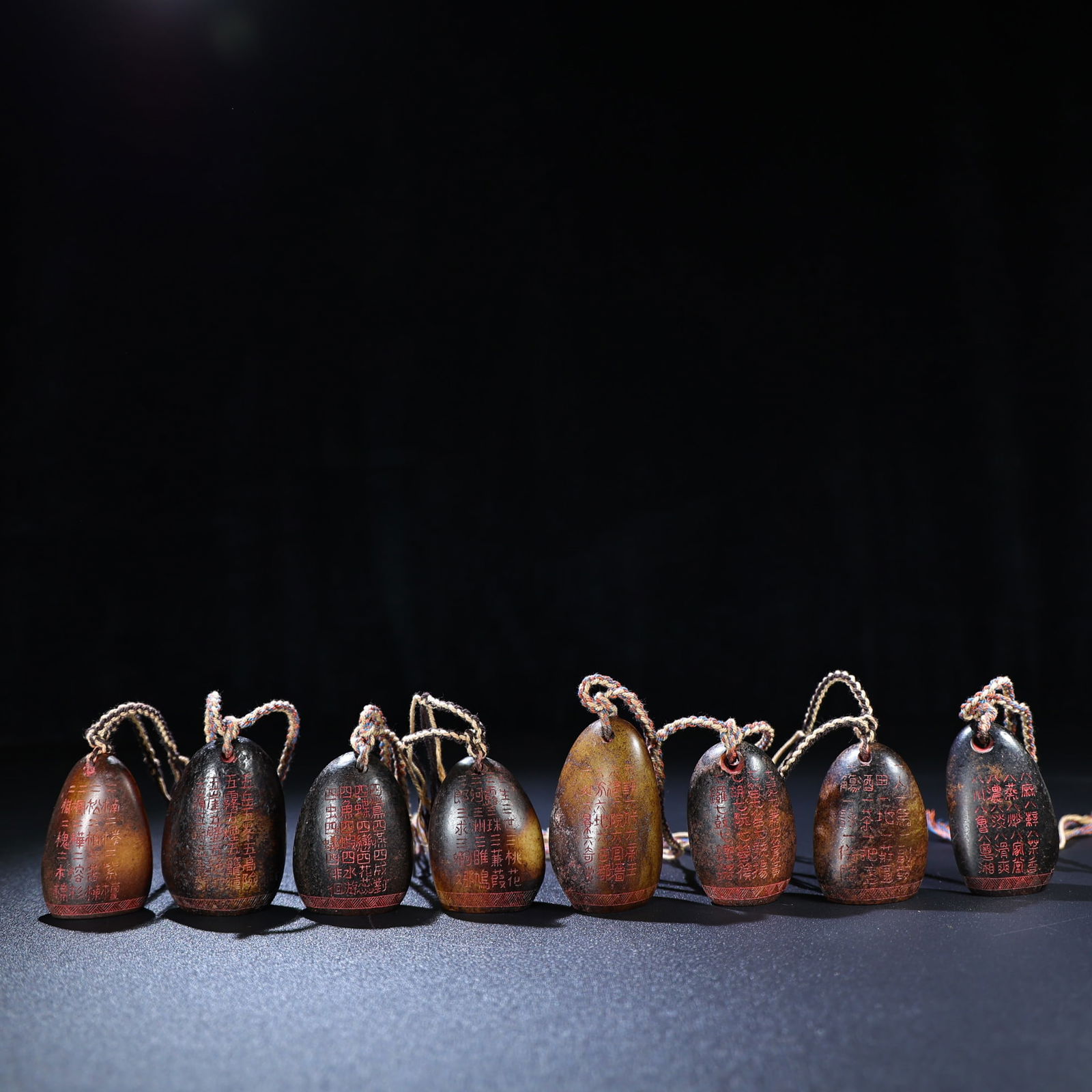 Hetian Jade Seals: 8.6*4/826g