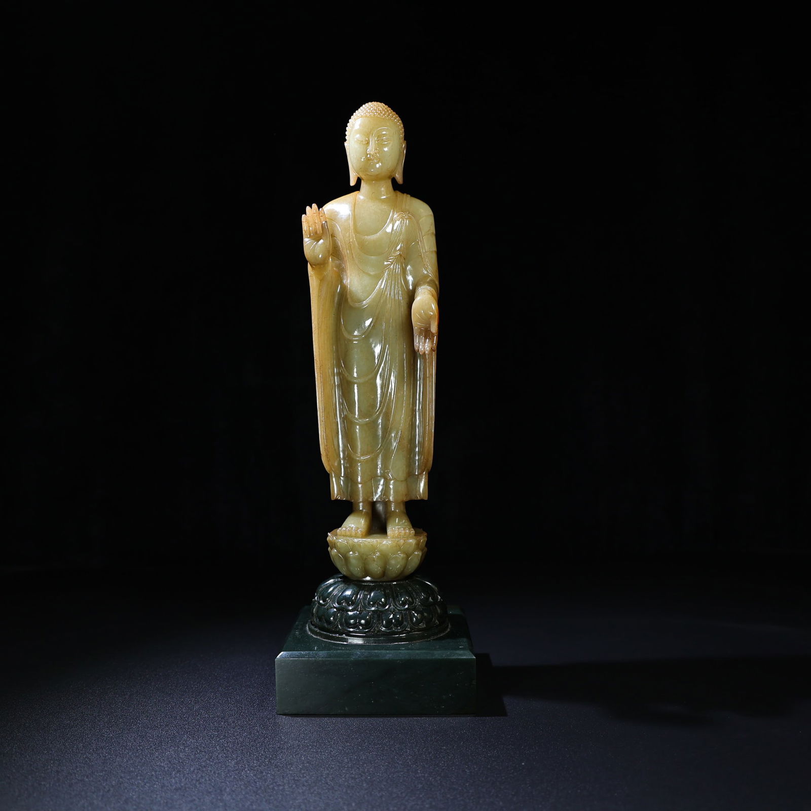 Hetian Jade Buddha Statue (1 of 1)