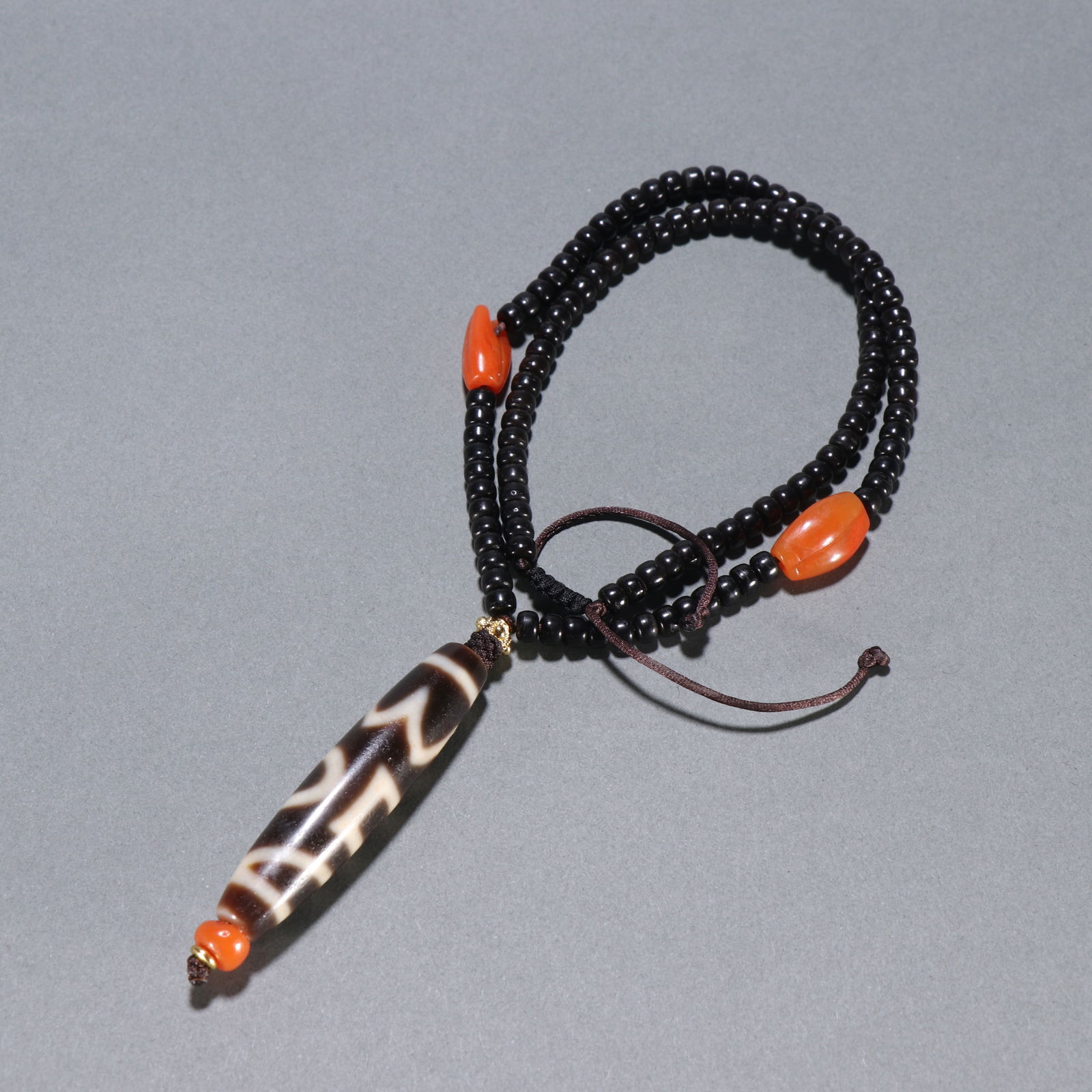 Tian Di Tian Zhu necklace: 5.8*1.3/30g