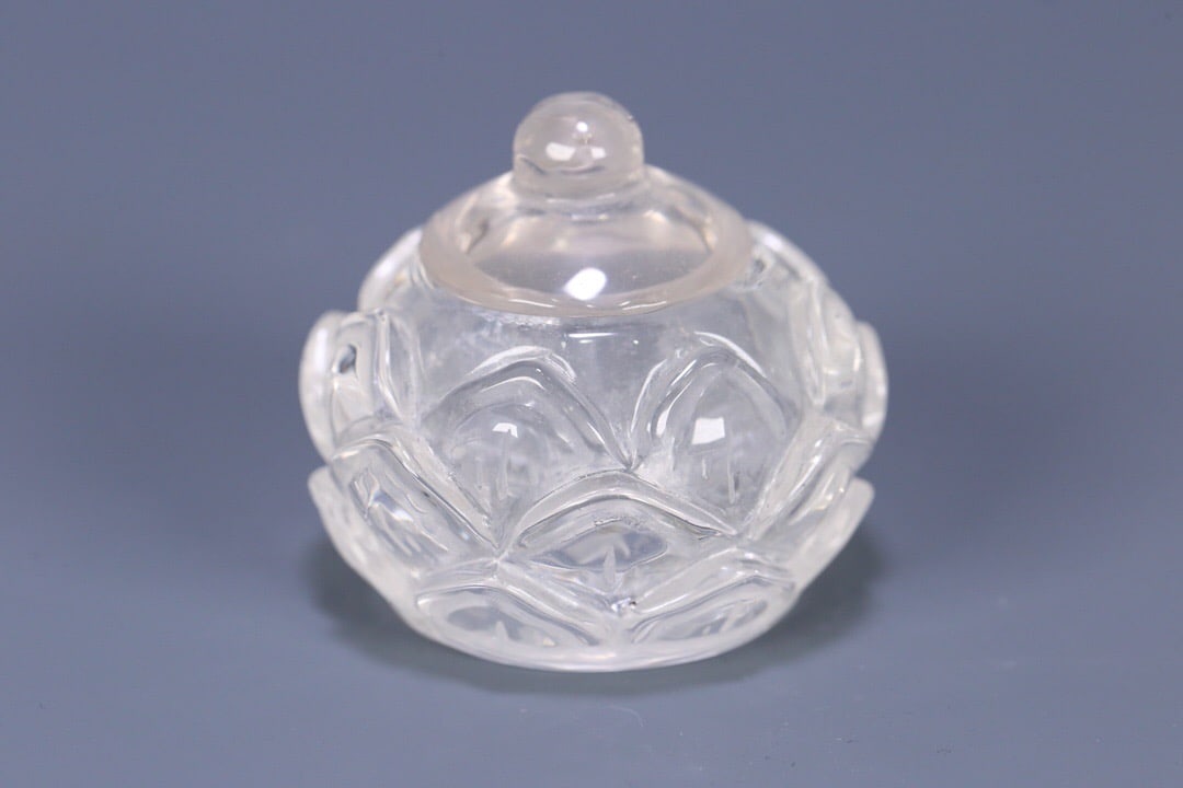 Crystal Reliquary Jar: 4.5*4.9/110.5g