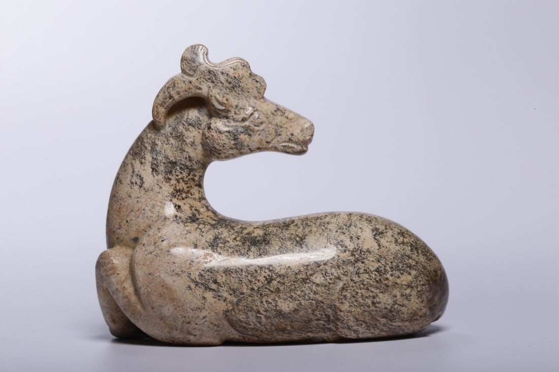 Jade Hand-held Piece from Before the Ming Dynasty: 6*7*3.2/126g