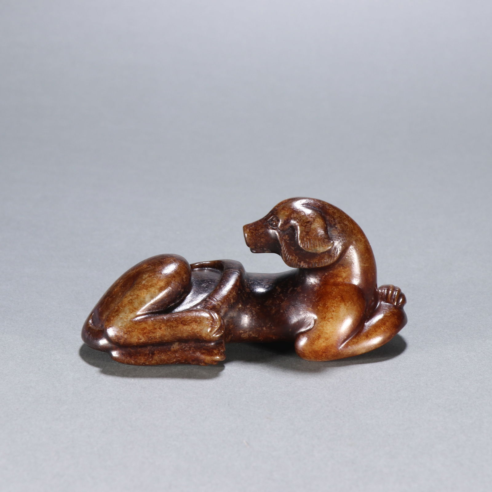Ming Dynasty Hetian jade ornament: 4.7*10.6/242.2g