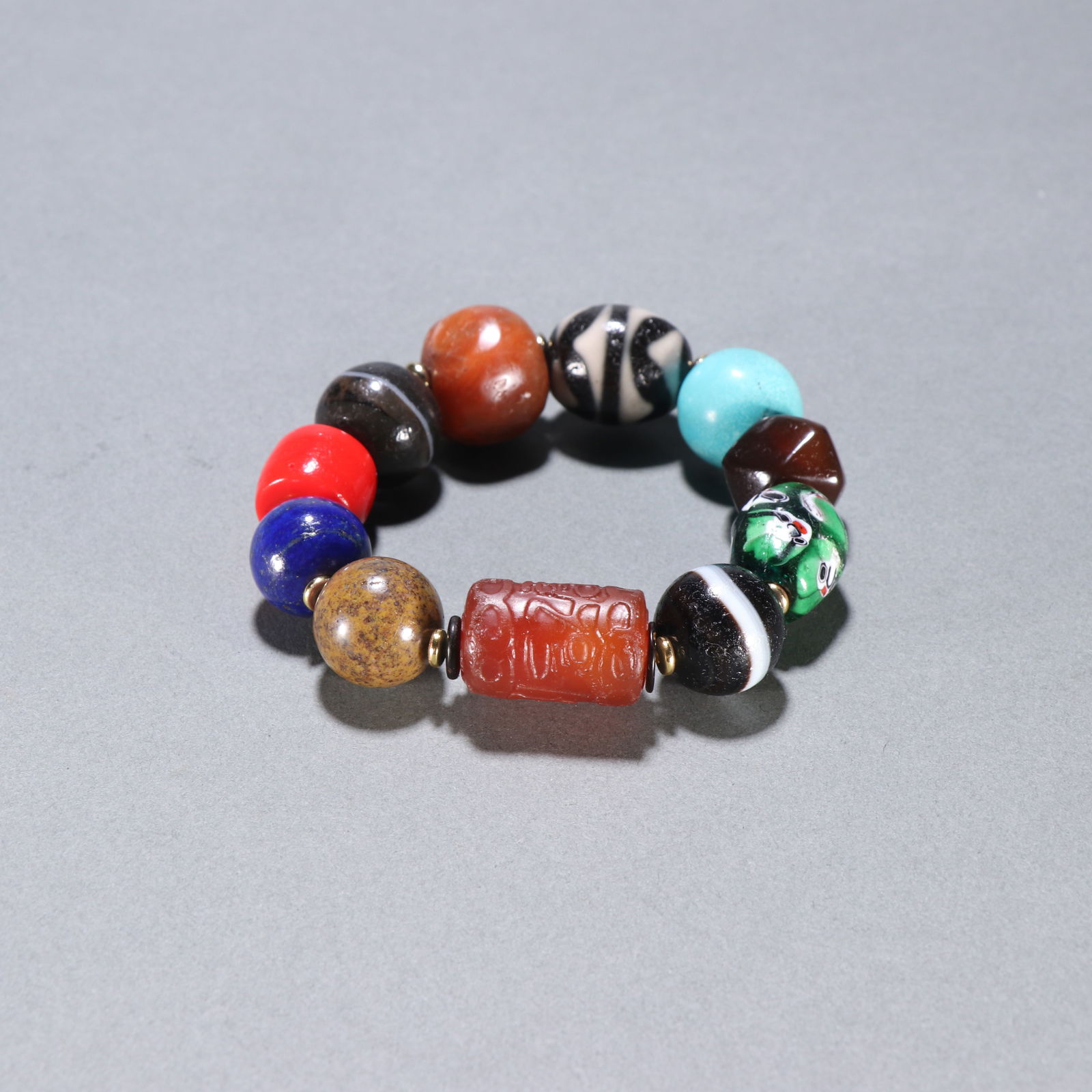 Multi-gemstone bracelet (1 of 1)