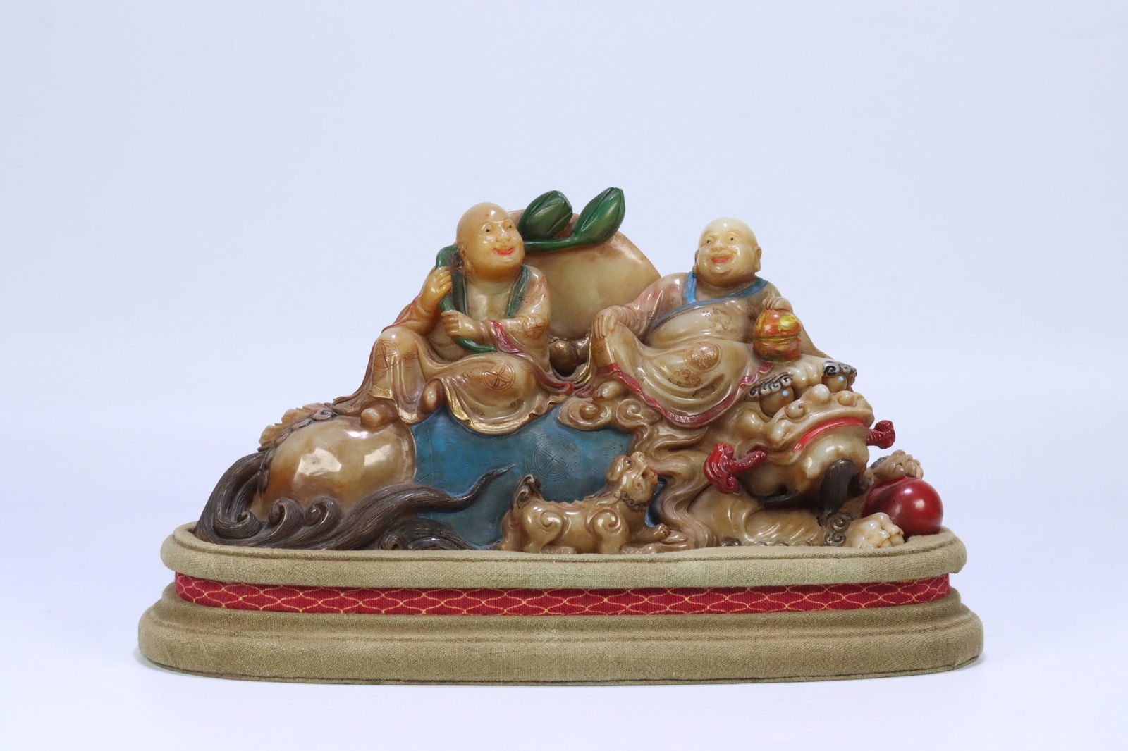 Qing Dynasty Shoushan Stone Ornament (1 of 2)