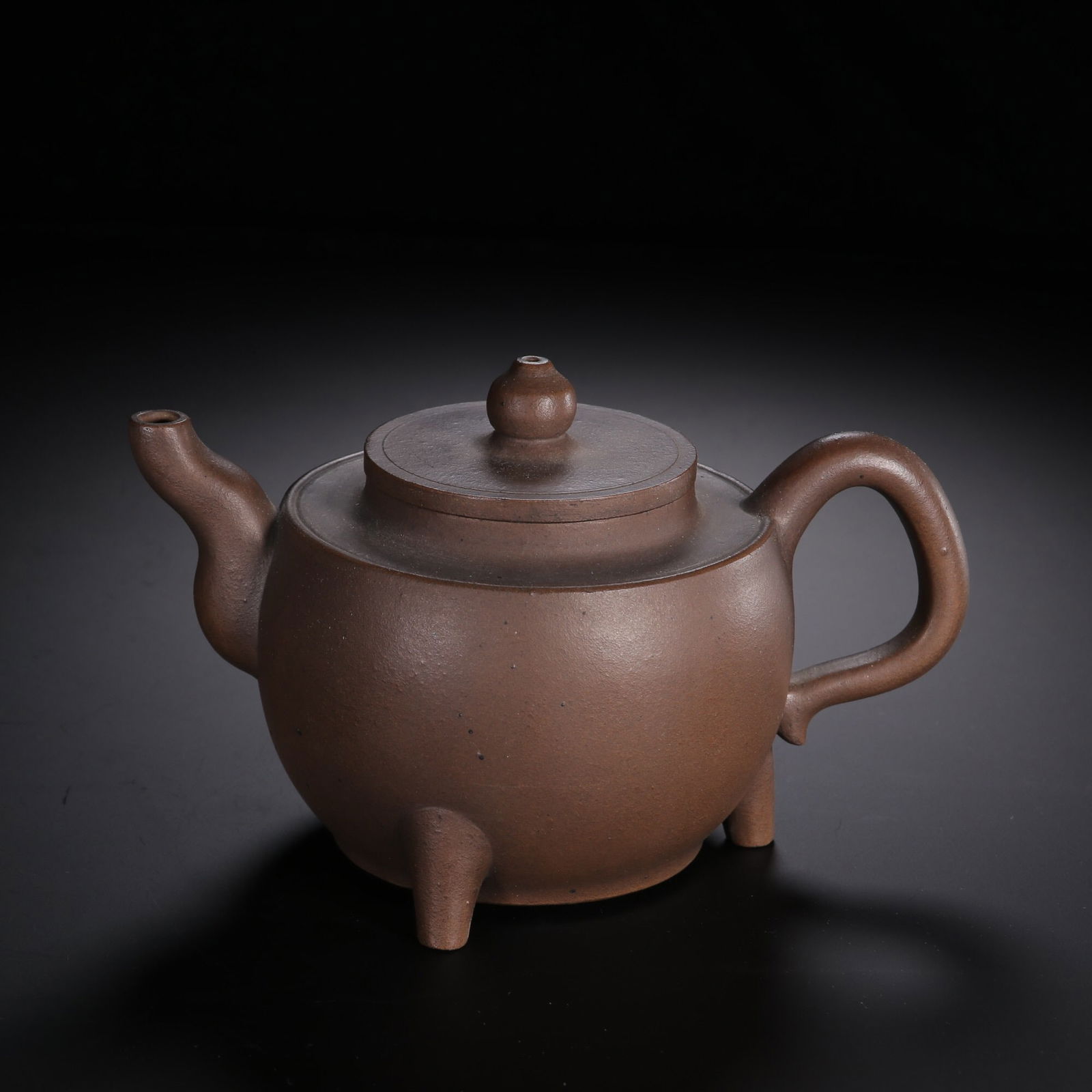 Shao Yuanxiang Marked Purple Clay Teapot (1 of 4)