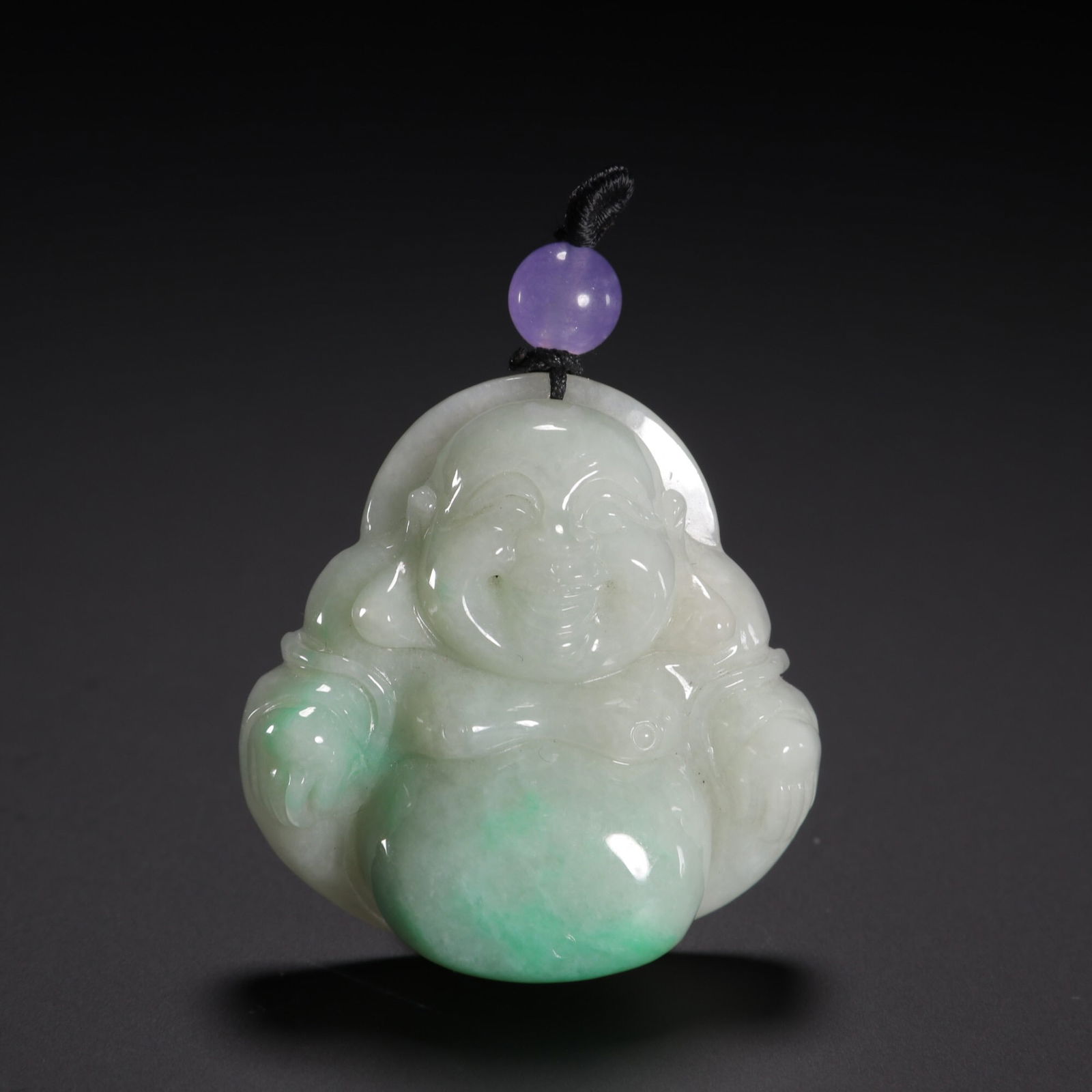 Qing Dynasty jade pendant: 4.4*4.3/41.5g