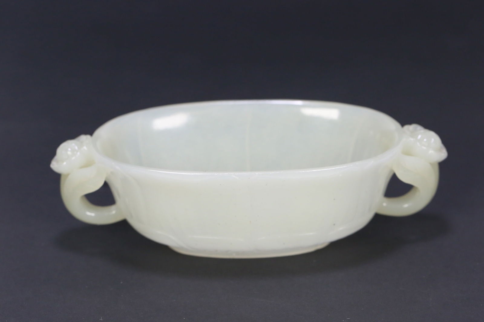 Qing Dynasty Hetian Jade Wash Basin (1 of 3)