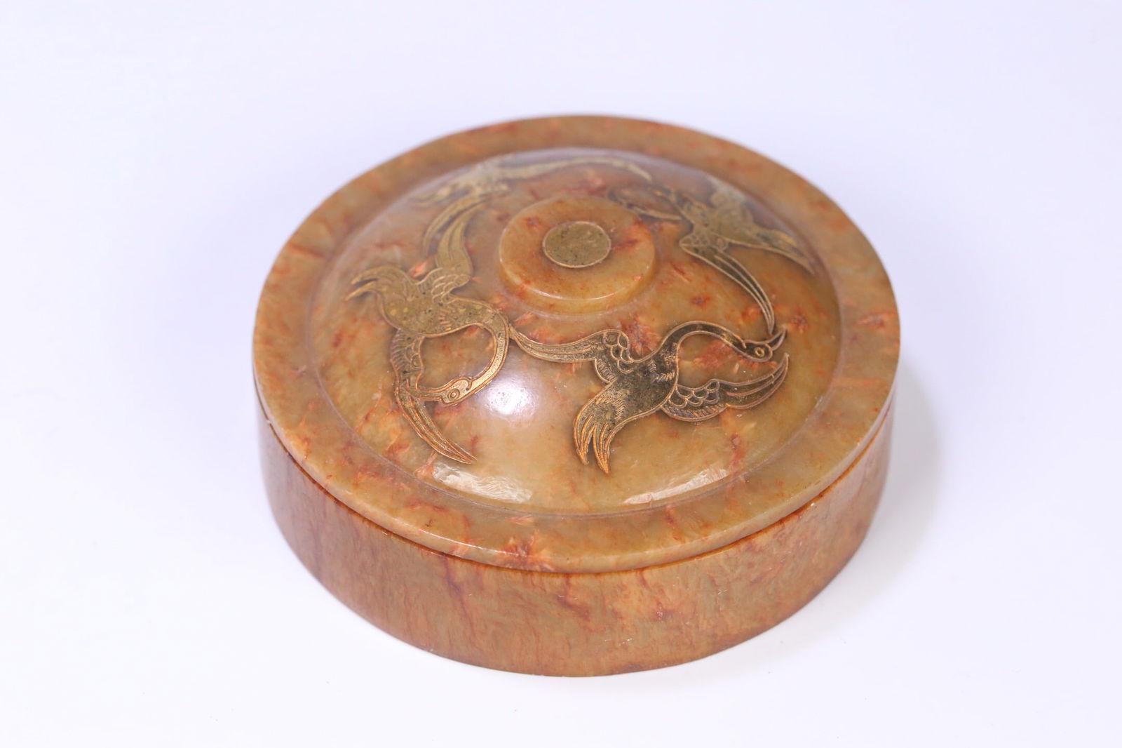 Jade Box with Gold Inlay (1 of 5)