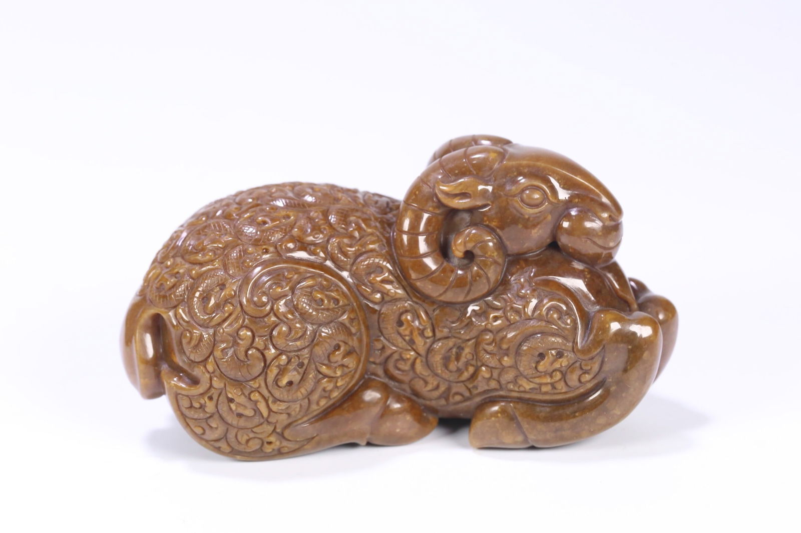 Jade Ornament: 11.2*5.5*5.9/476.3g