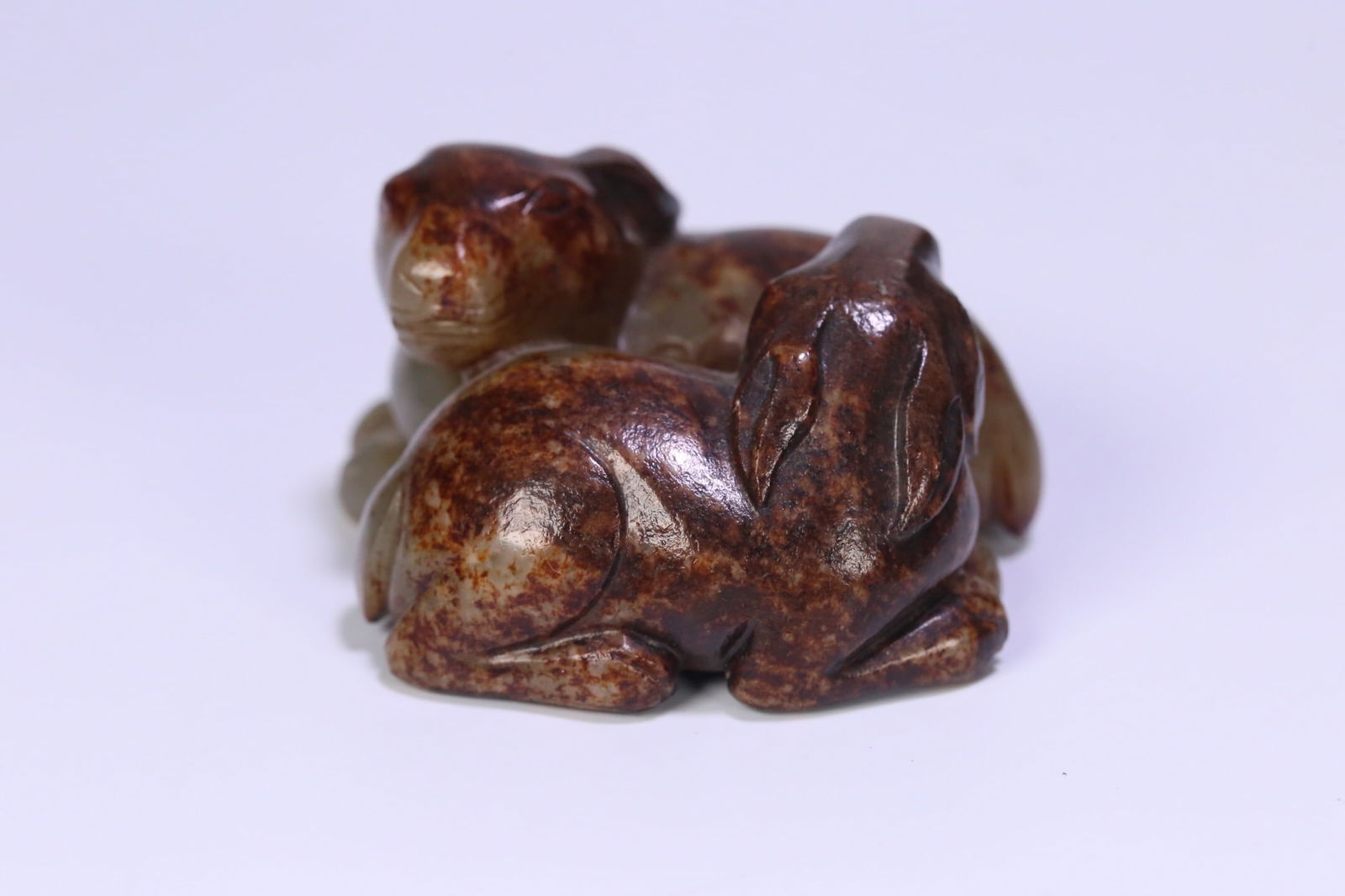 Hetian Jade Pendant: 5.5*5.1*3.2/124.2g