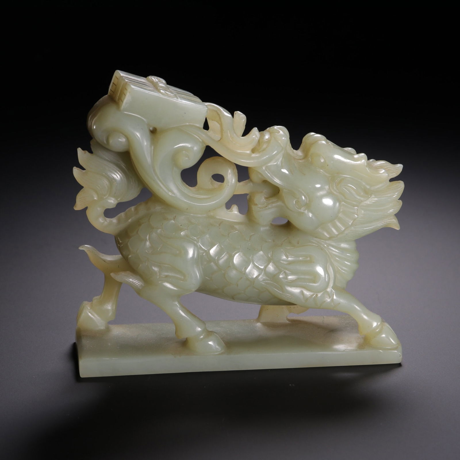Qing Dynasty Hetian Jade Ornament (1 of 1)
