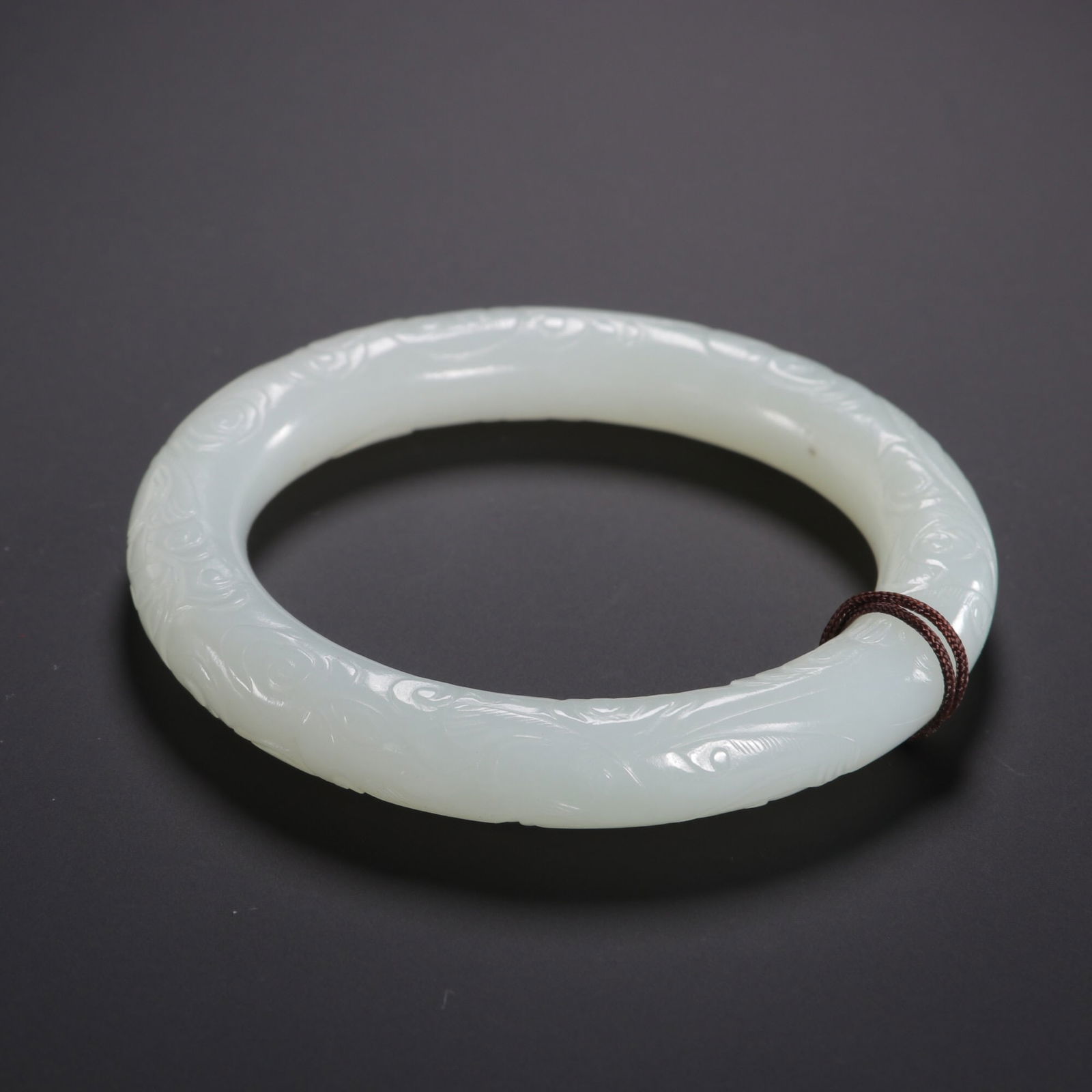 Qing Dynasty Hetian Jade Bracelet (1 of 1)